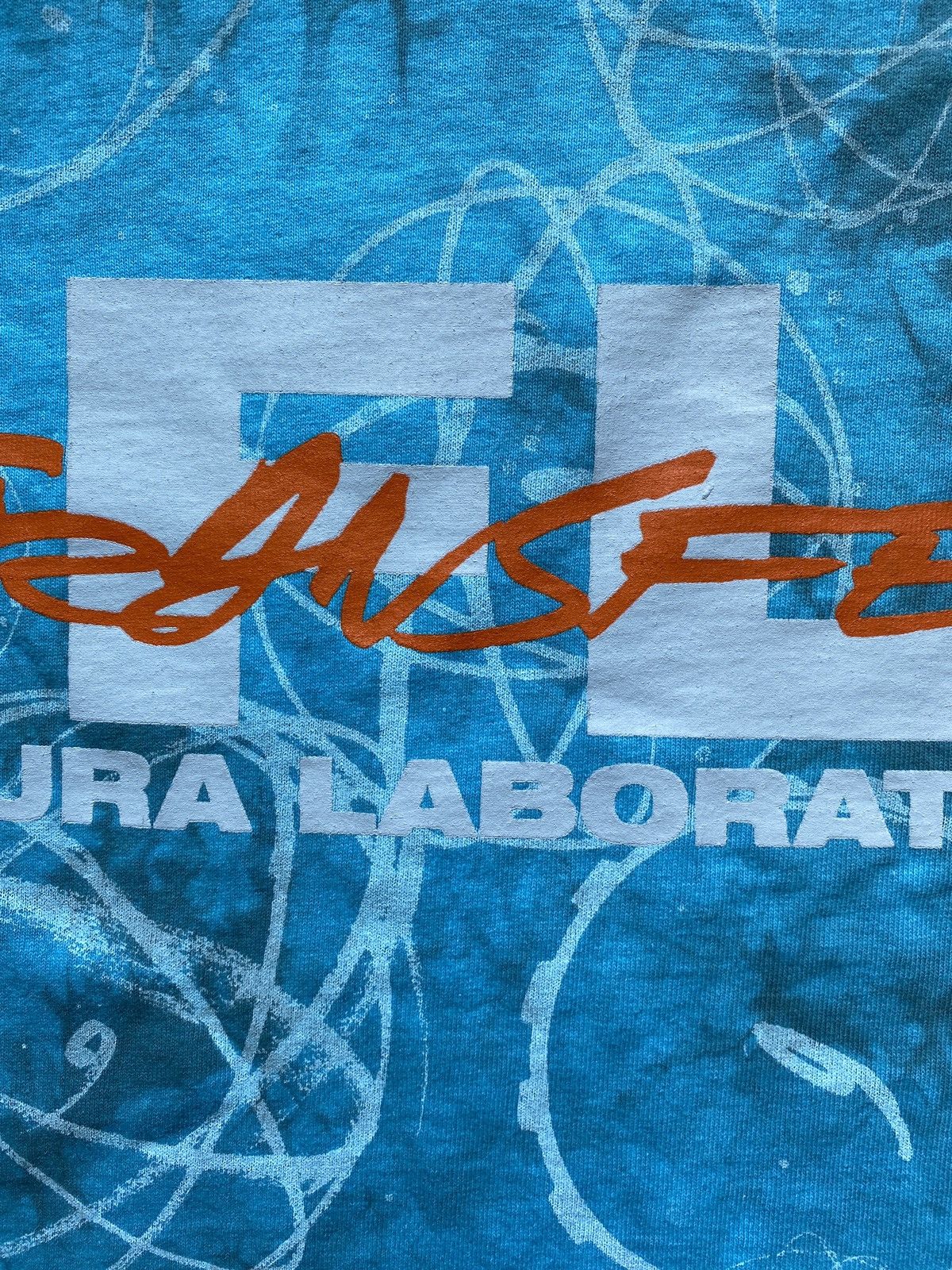 Futura Futura Labs Transfer Blue Tie Dye Tee ntwork Sz M Size US M / EU 48-50 / 2 - 3 Thumbnail