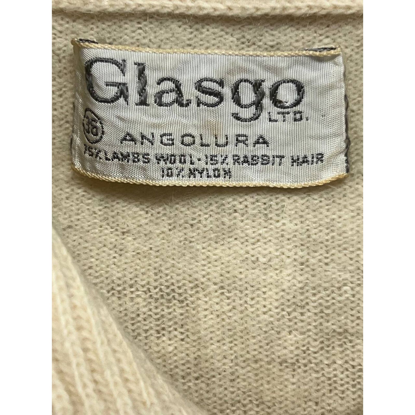 Glass Cypress Glasgo Woman Cardigan Long Sleeve Lamb Wool Size 36 A000489 Size XS / US 0-2 / IT 36-38 - 3 Thumbnail
