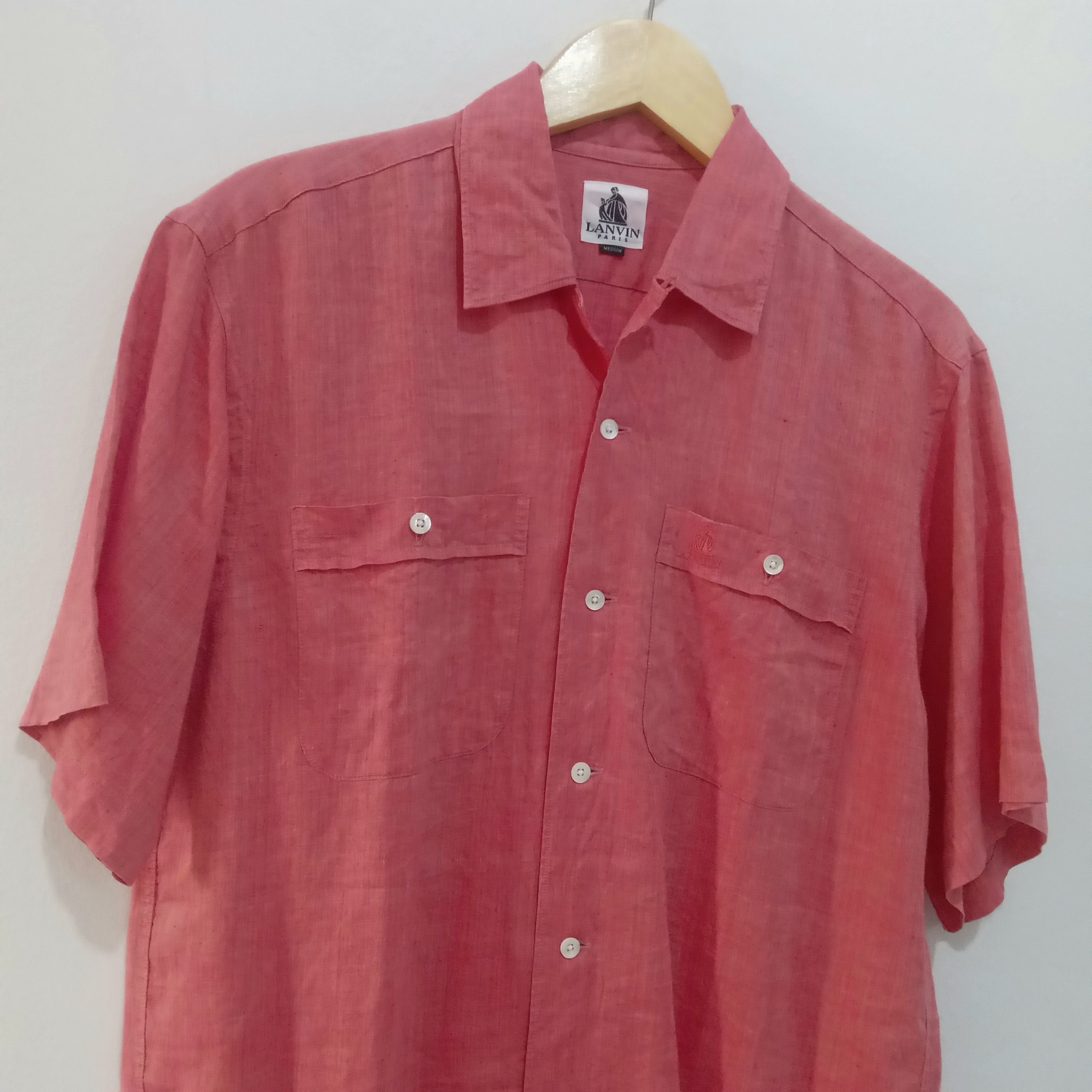 Lanvin Lanvin paris shirt open collar Size US M / EU 48-50 / 2 - 3 Thumbnail