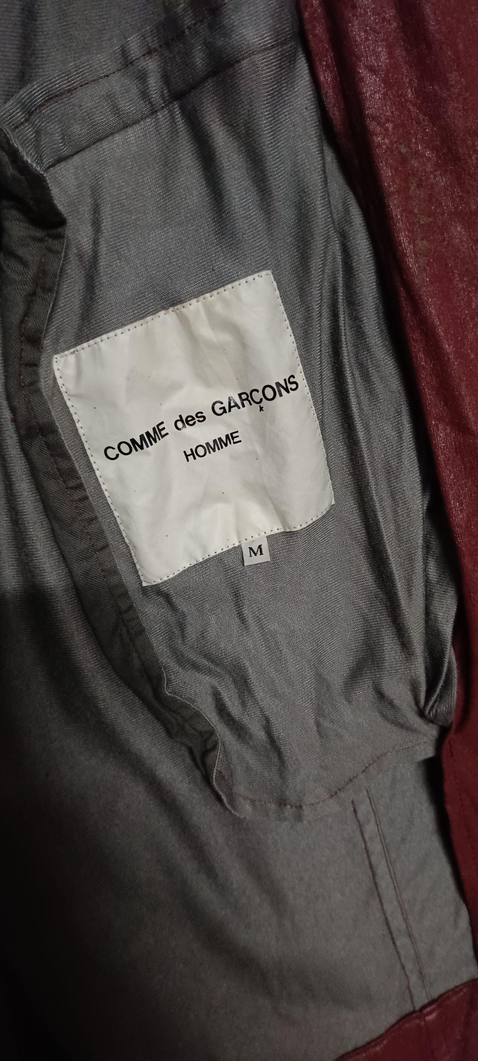 Comme des Garcons 🔥 AD 1996 Comme des garcons long Jacket Size US M / EU 48-50 / 2 - 14 Thumbnail