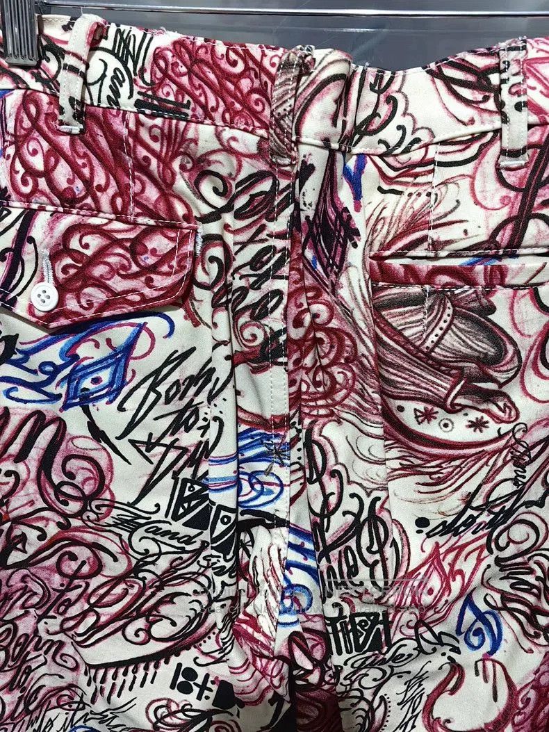 Comme des Garcons Comme des Garçons Graffiti Suit Pants. Size US 32 / EU 48 - 4 Thumbnail