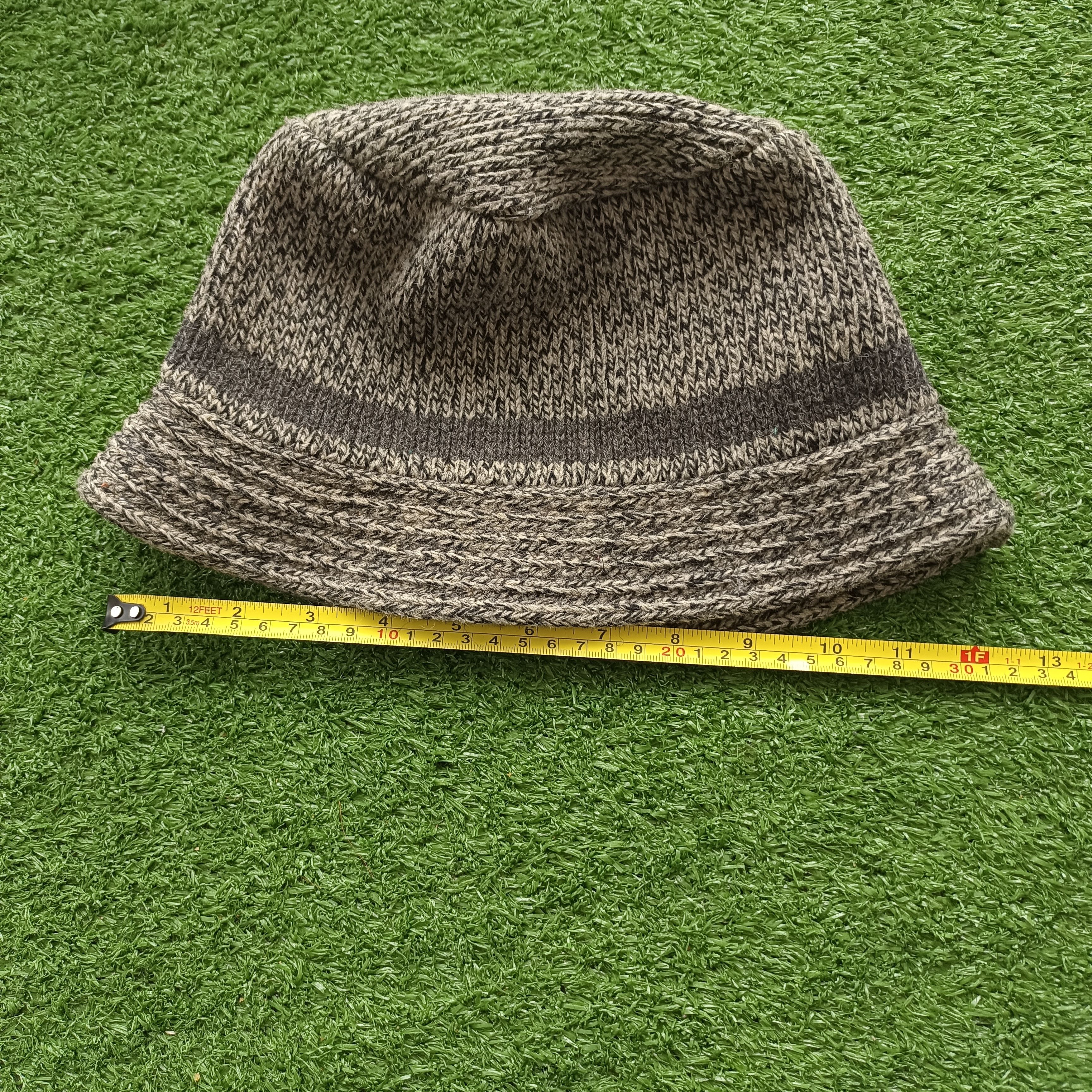 Vintage Vintage made in USA knit stripes wool hat Size ONE SIZE - 9 Thumbnail