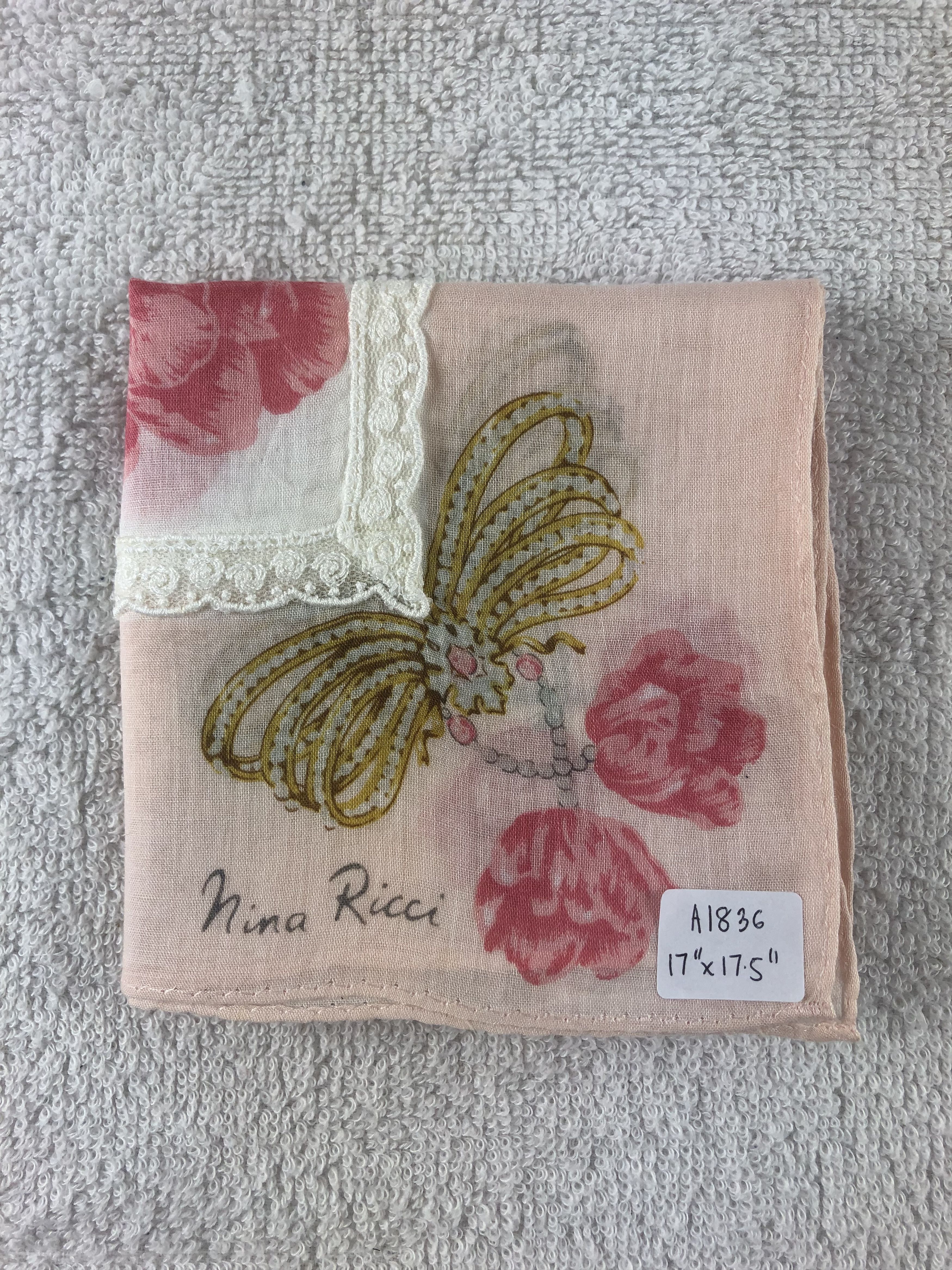 Nina Ricci Nina Ricci Handkerchief / Bandana / Neckerchief Size ONE SIZE - 8 Thumbnail