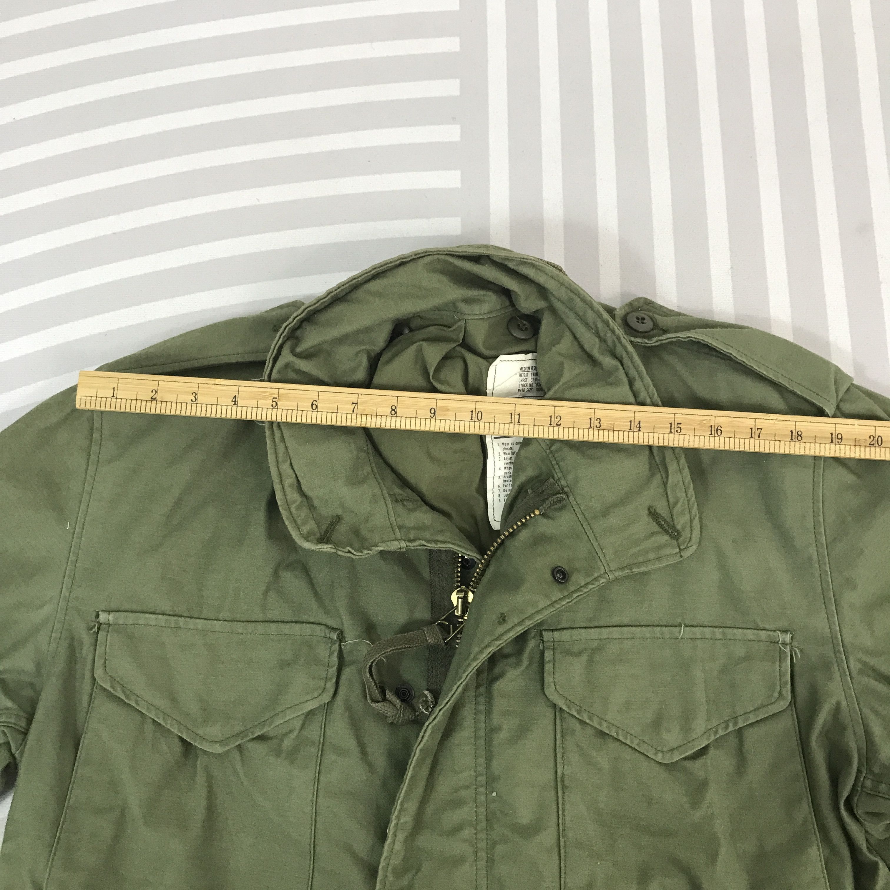 Alpha Industries Vintage Alpha Industries design M65 green military Jacket Size US L / EU 52-54 / 3 - 5 Thumbnail