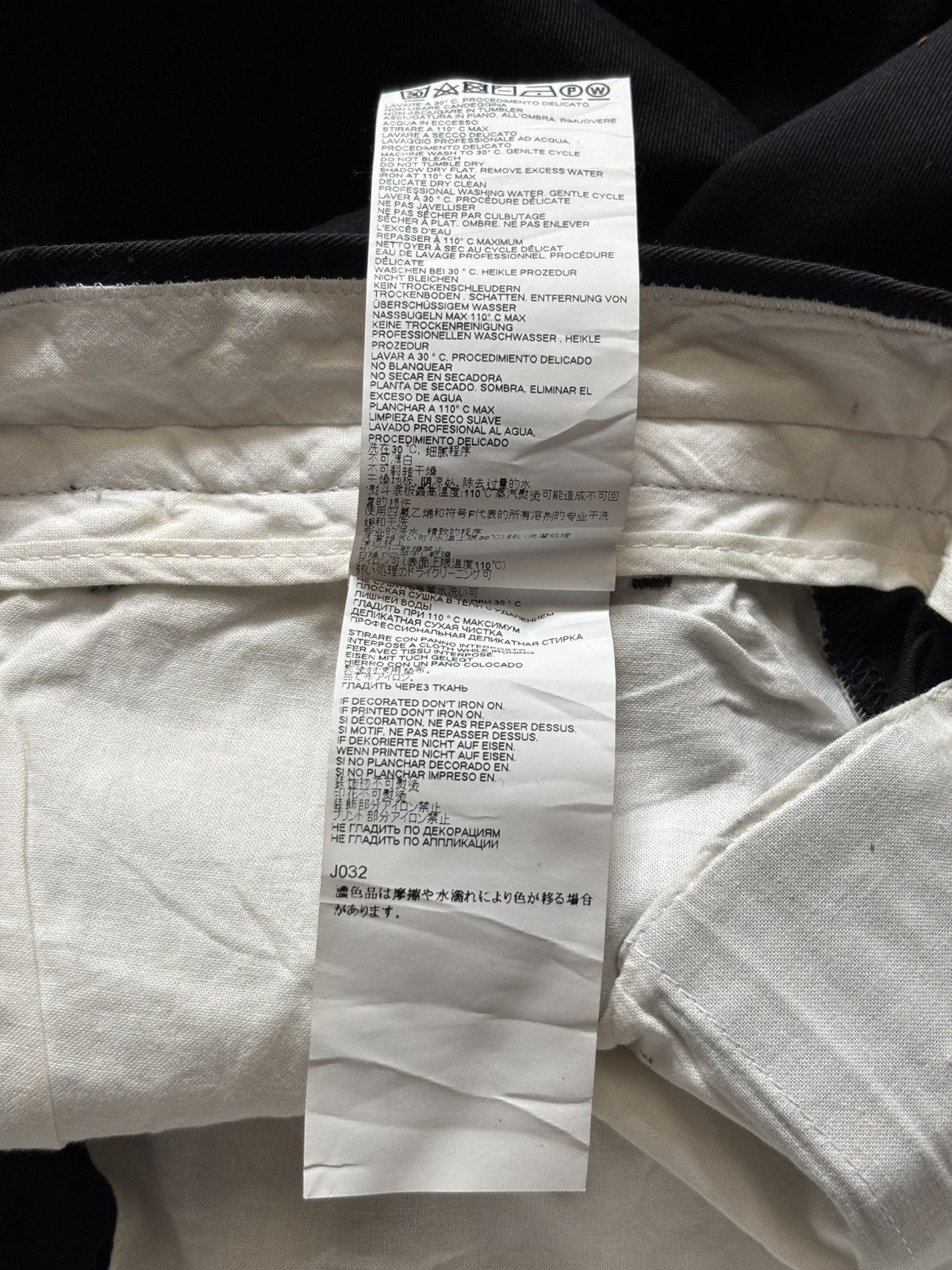 Maison Margiela SS18 Black Chino Pants Size US 34 / EU 50 - 8 Thumbnail