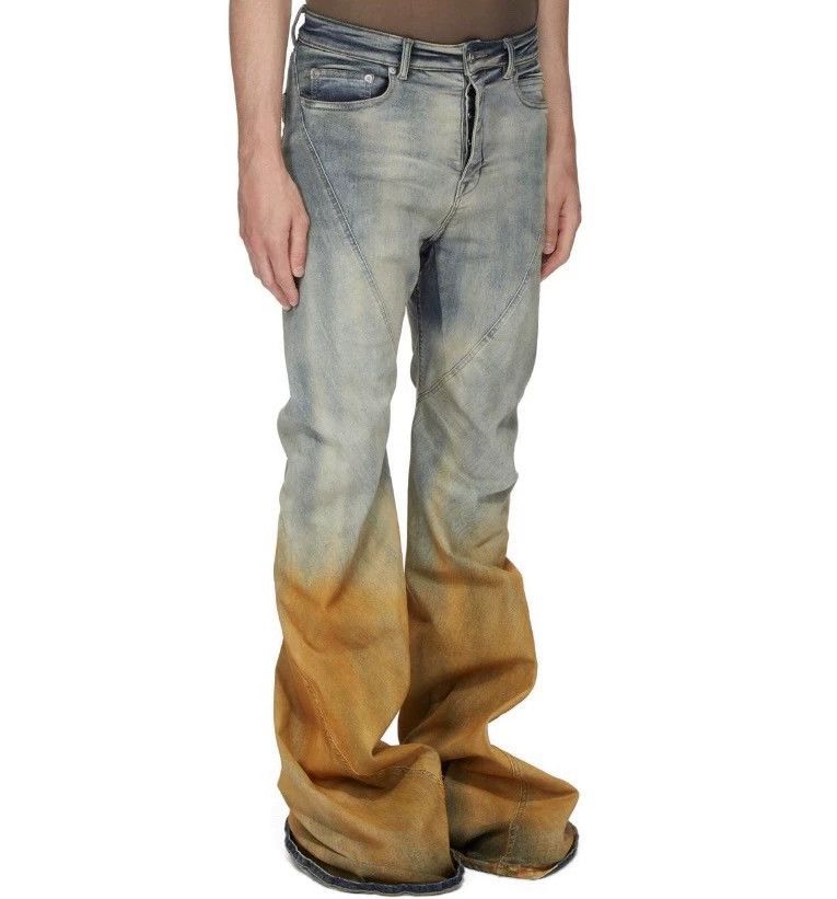 Rick Owens RICK OWENS 24SS Bias Boot cut Ro Duplex Gradient Orange Fl Size US 30 / EU 46 - 8 Thumbnail