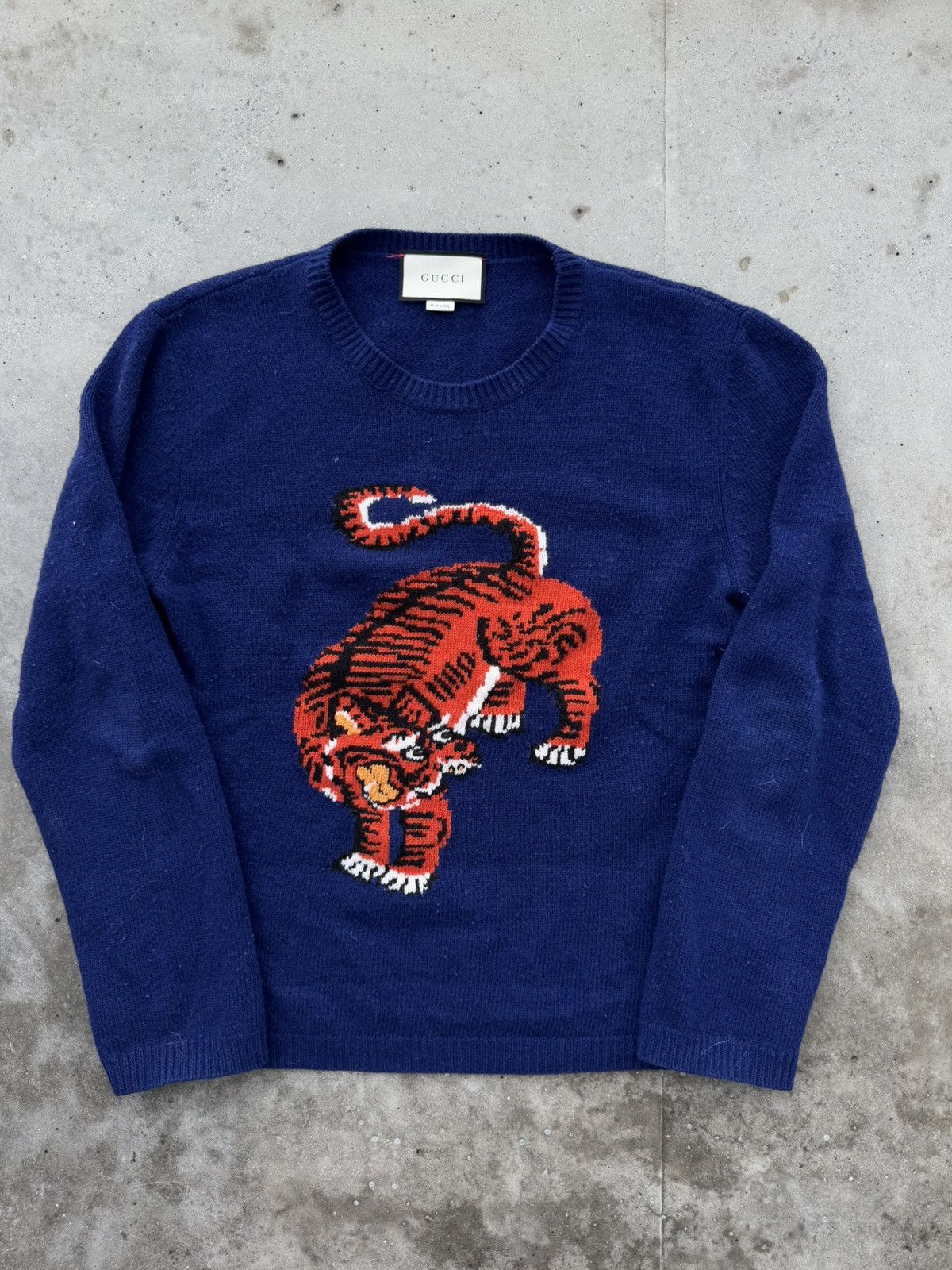 *RARE* Gucci bengal tiger knit sweater