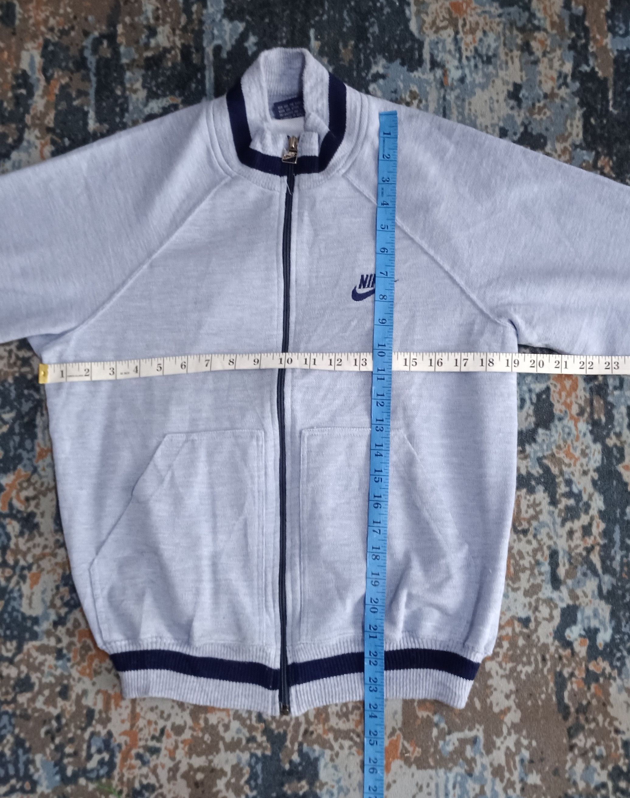 Nike Vintage 80an🔥 Nike Tracktop Swoosh Embroidered Logo Jacket Size US M / EU 48-50 / 2 - 15 Thumbnail