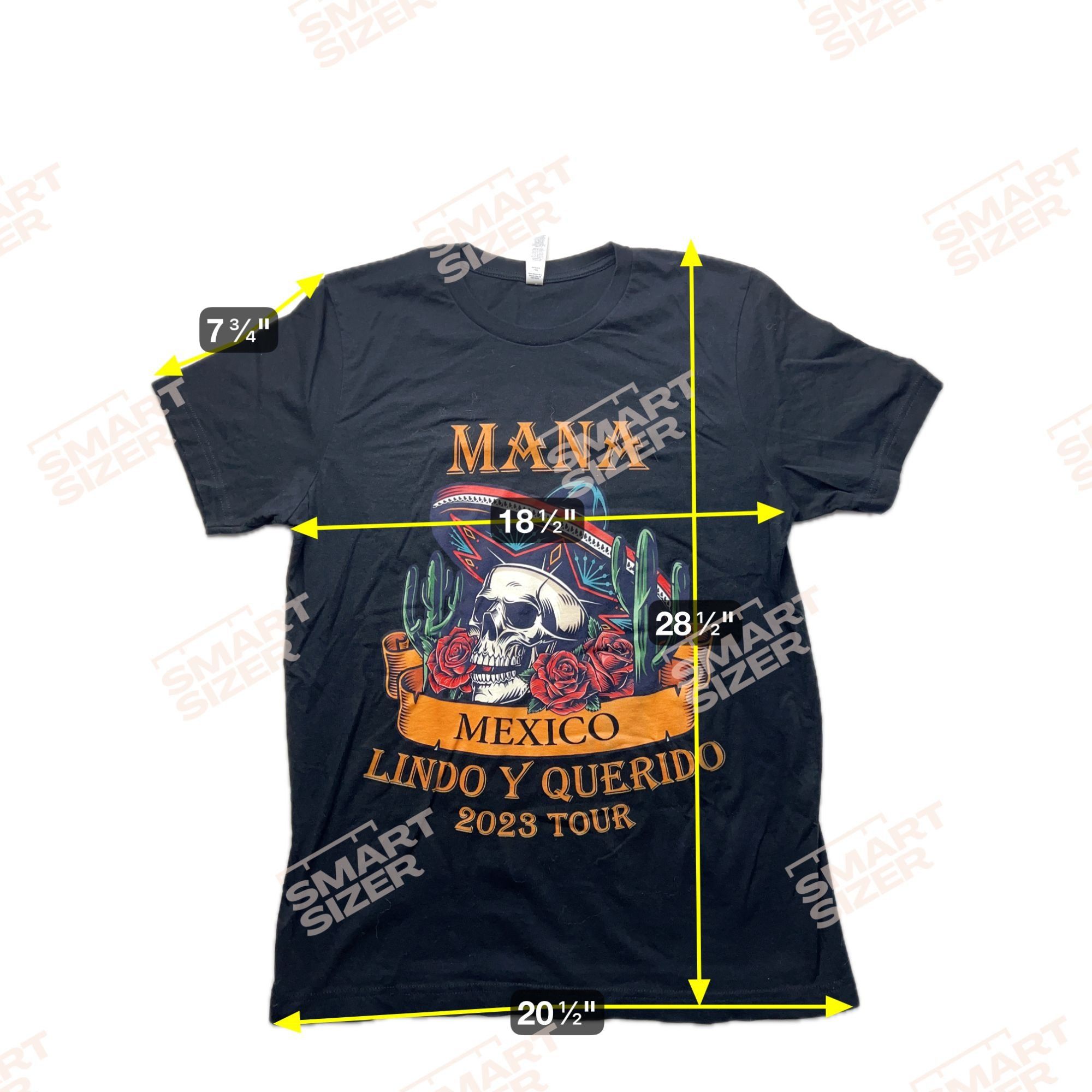 Other MANA Lindo Y Querido Mexico 2023 Tour L T-Shirt Shirt Size US L / EU 52-54 / 3 - 5 Thumbnail