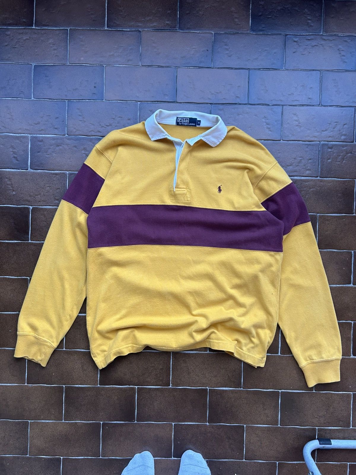 Polo Ralph Lauren Vintage Ralph Lauren Polo long sleeve y2k x kanye west Size US S / EU 44-46 / 1 - 1 Thumbnail