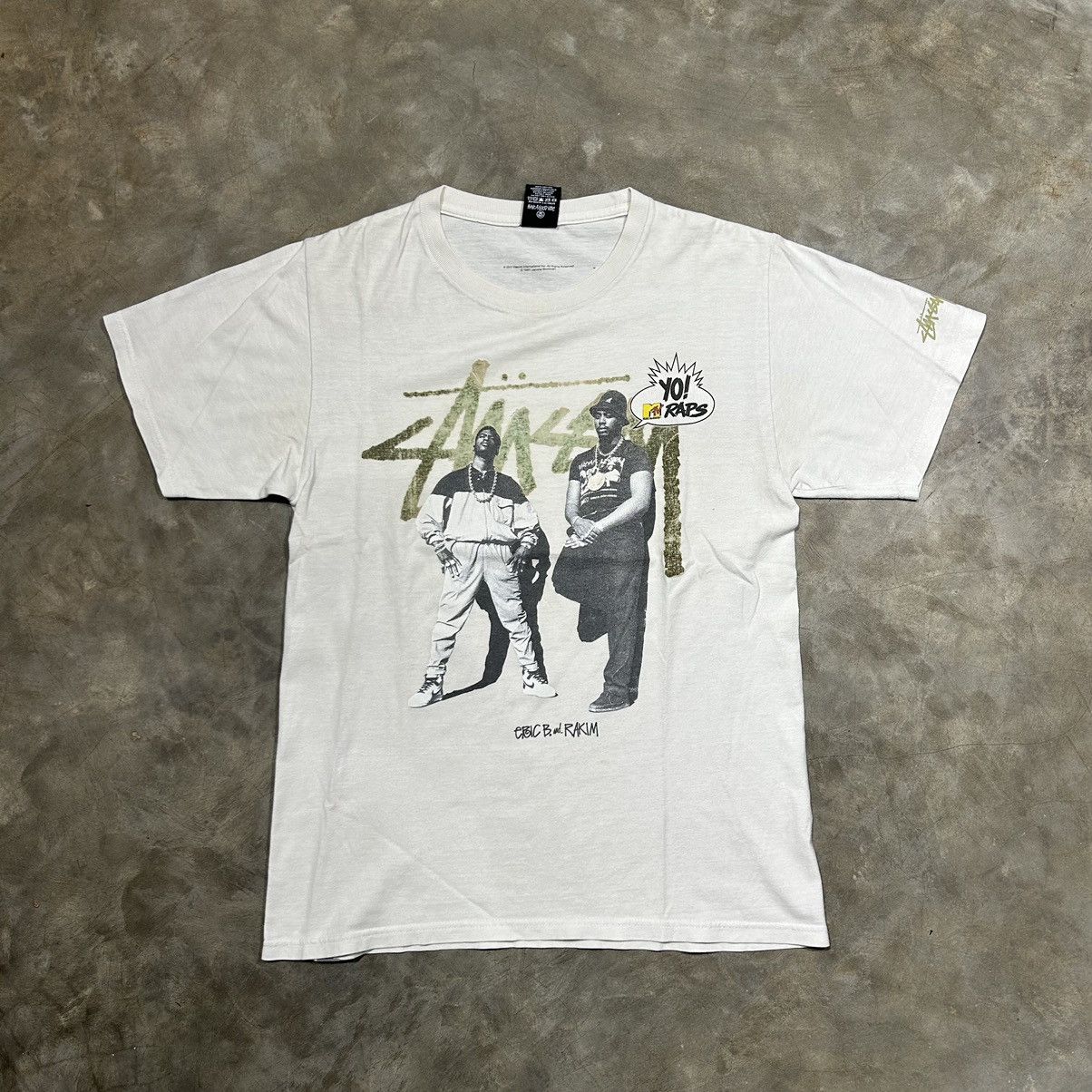 Stussy Stussy Yo! Raps mtv Eric B and Rakim Size US S / EU 44-46 / 1 - 1 Thumbnail