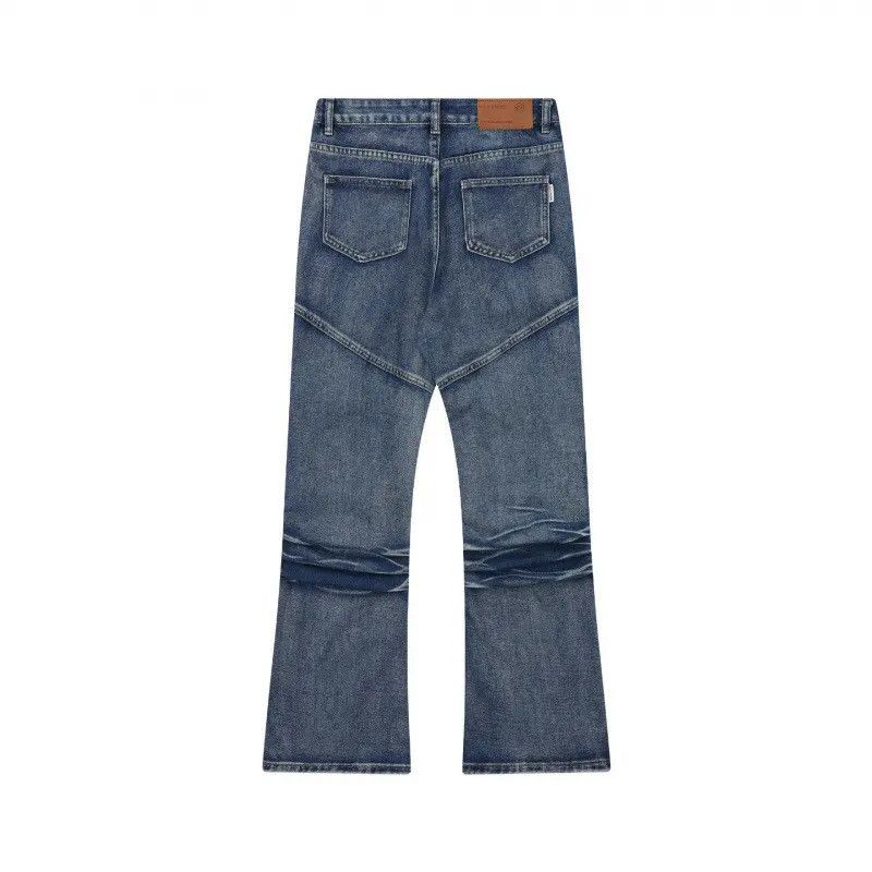 Japanese Brand × Jean Loose wide leg straight leg pocket jeans Size US 32 / EU 48 - 4 Thumbnail