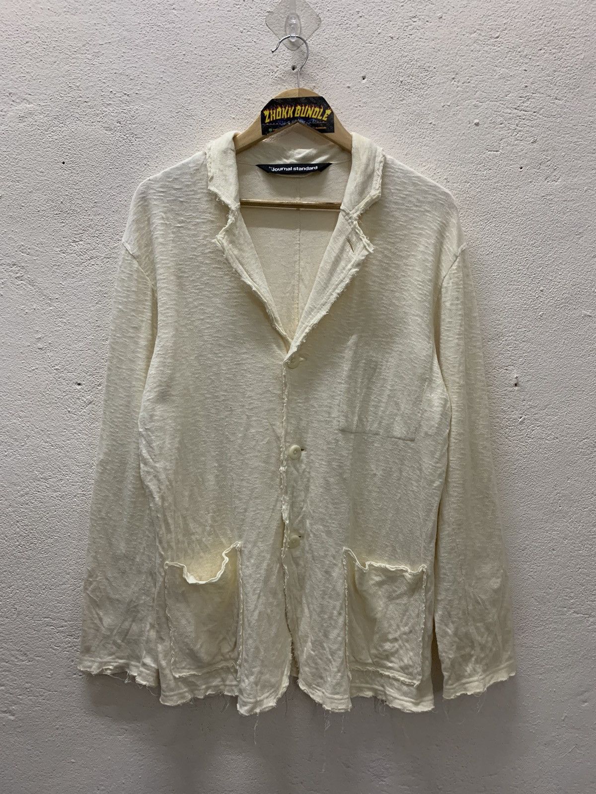 Japanese Brand × Journal Standard Journal Standard Distressed Sweater Size L / US 10 / IT 46 - 1 Thumbnail