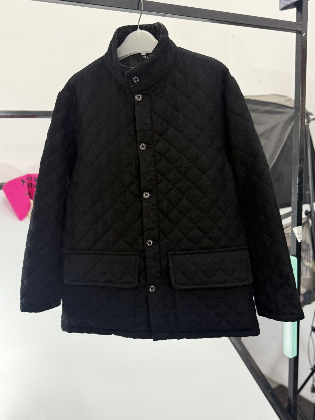 Mackintosh 🔥 Mackintosh Scotland wool Quilted Utility Light Jacket - 36 Size US S / EU 44-46 / 1 - 1 Thumbnail