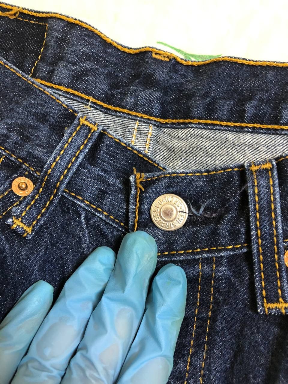 Levi's Levis denim jeans bermuda shorts 501 Size US 28 / EU 44 - 4 Thumbnail