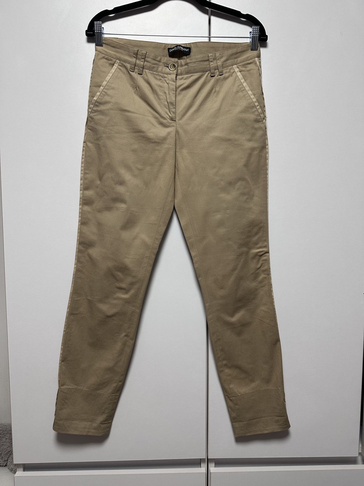 Dolce & Gabbana Dolce & Gabbana luxury classic pants Size 26" / US 2 / IT 38 - 1 Thumbnail