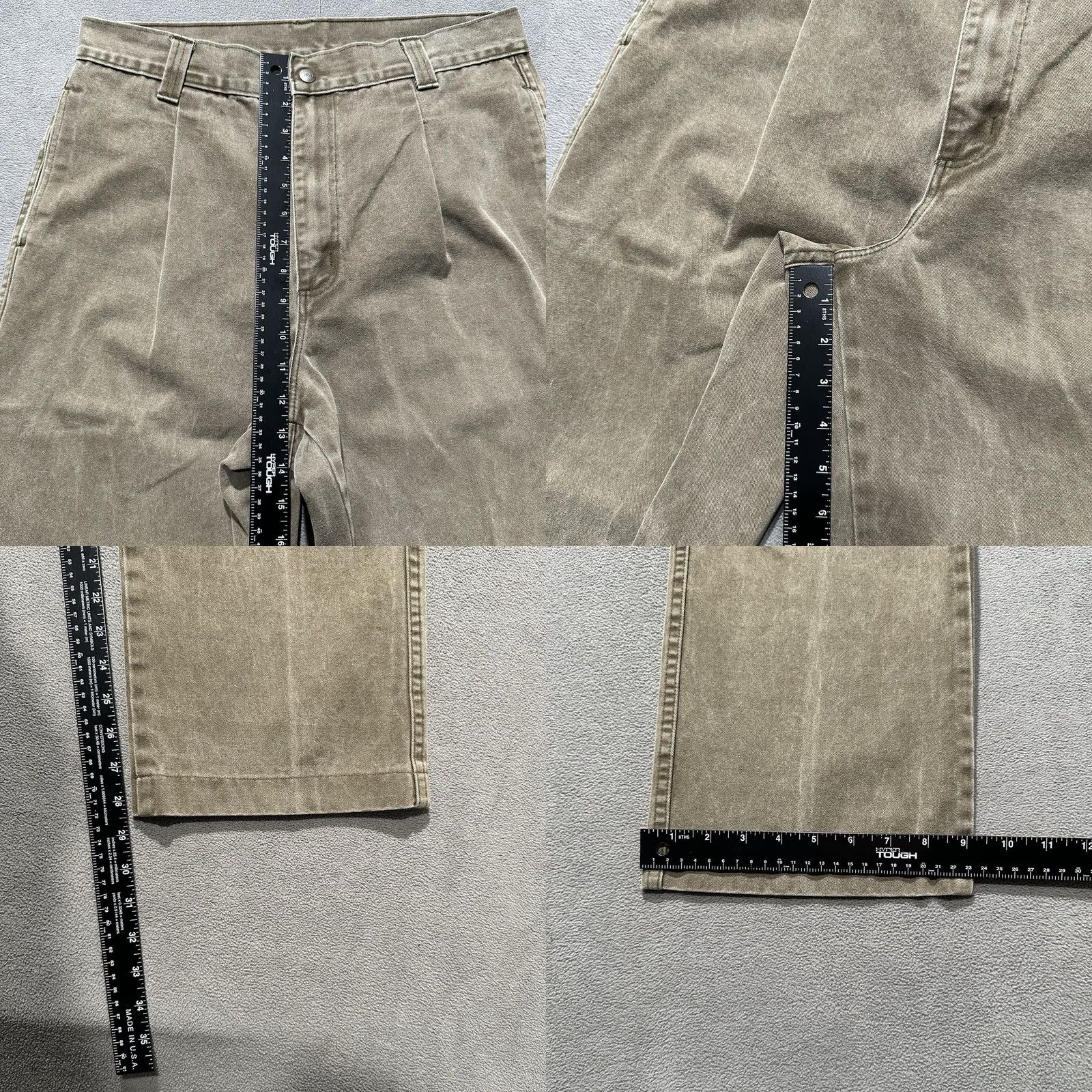 Orvis VINTAGE Orvis Pants Mens 34 Chino Casual Straight 34 Brown Solid USA 90s Grunge Mens Size US 34 / EU 50 - 9 Thumbnail