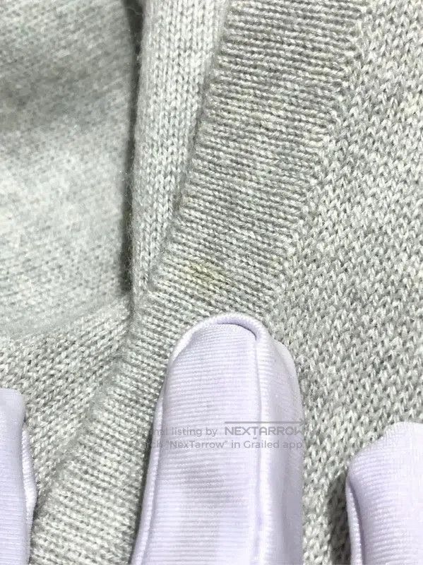 Chanel Chanel Light Gray Cotton Cardigan for Women . Size S / US 4 / IT 40 - 8 Thumbnail