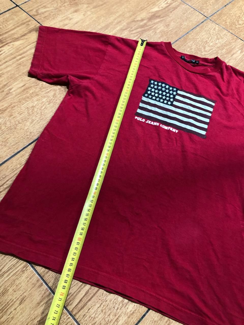 Polo Ralph Lauren Polo Jeans Ralph Lauren American Flag Short Sleeve Tee Size US M / EU 48-50 / 2 - 14 Thumbnail