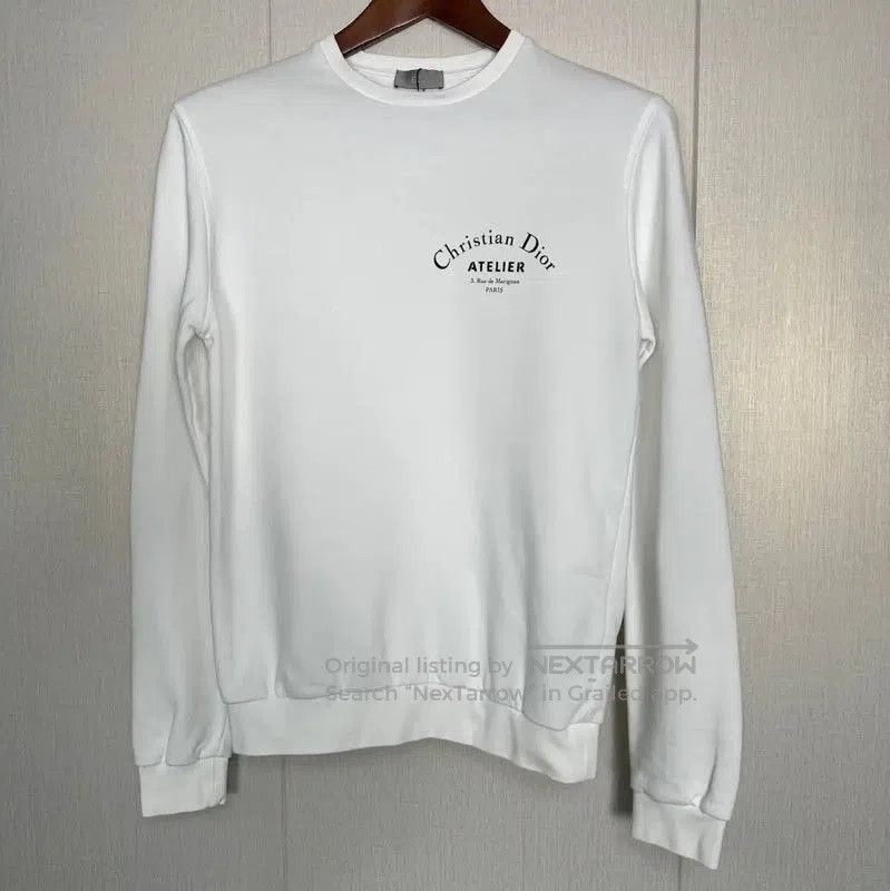 Dior Dior White Cotton Men's Sweatshirt . Size US XS / EU 42 / 0 - 1 Thumbnail