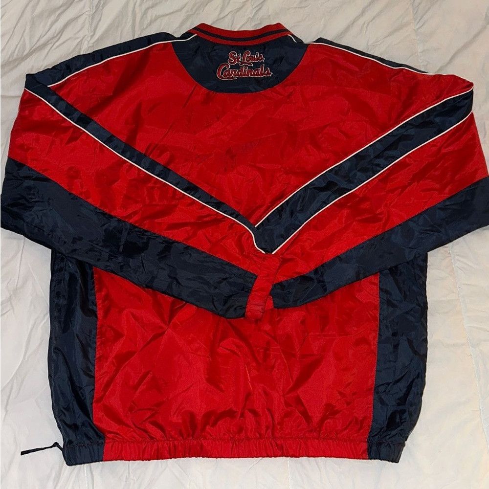 MLB St Louis Cardinals men's side zipper Jacket Size M Size US M / EU 48-50 / 2 - 7 Thumbnail