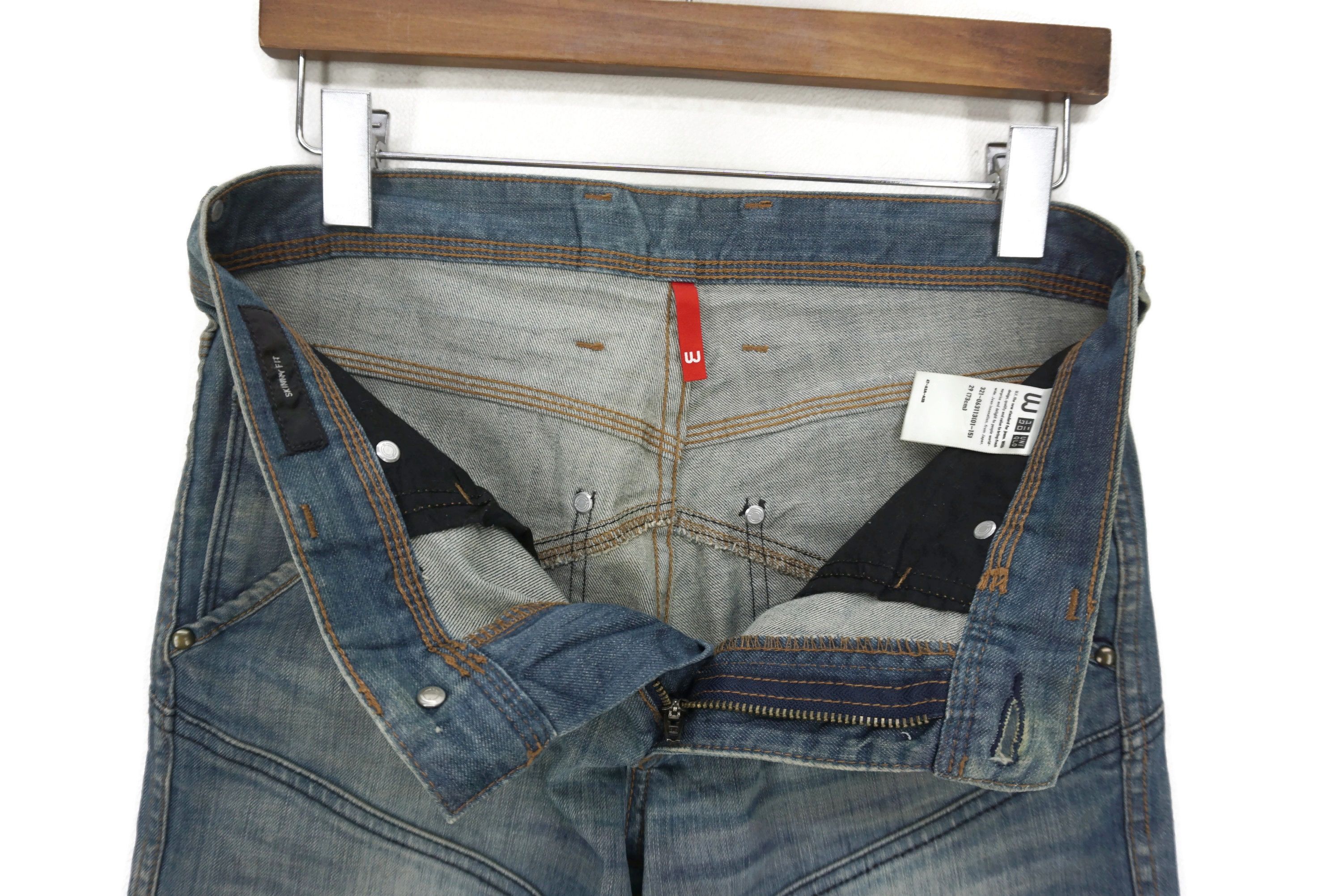 Japanese Brand Uniqlo Jeans Size 29 fit W31xL28.5 Low Rise Patchwork Ankle Size US 29 - 10 Thumbnail