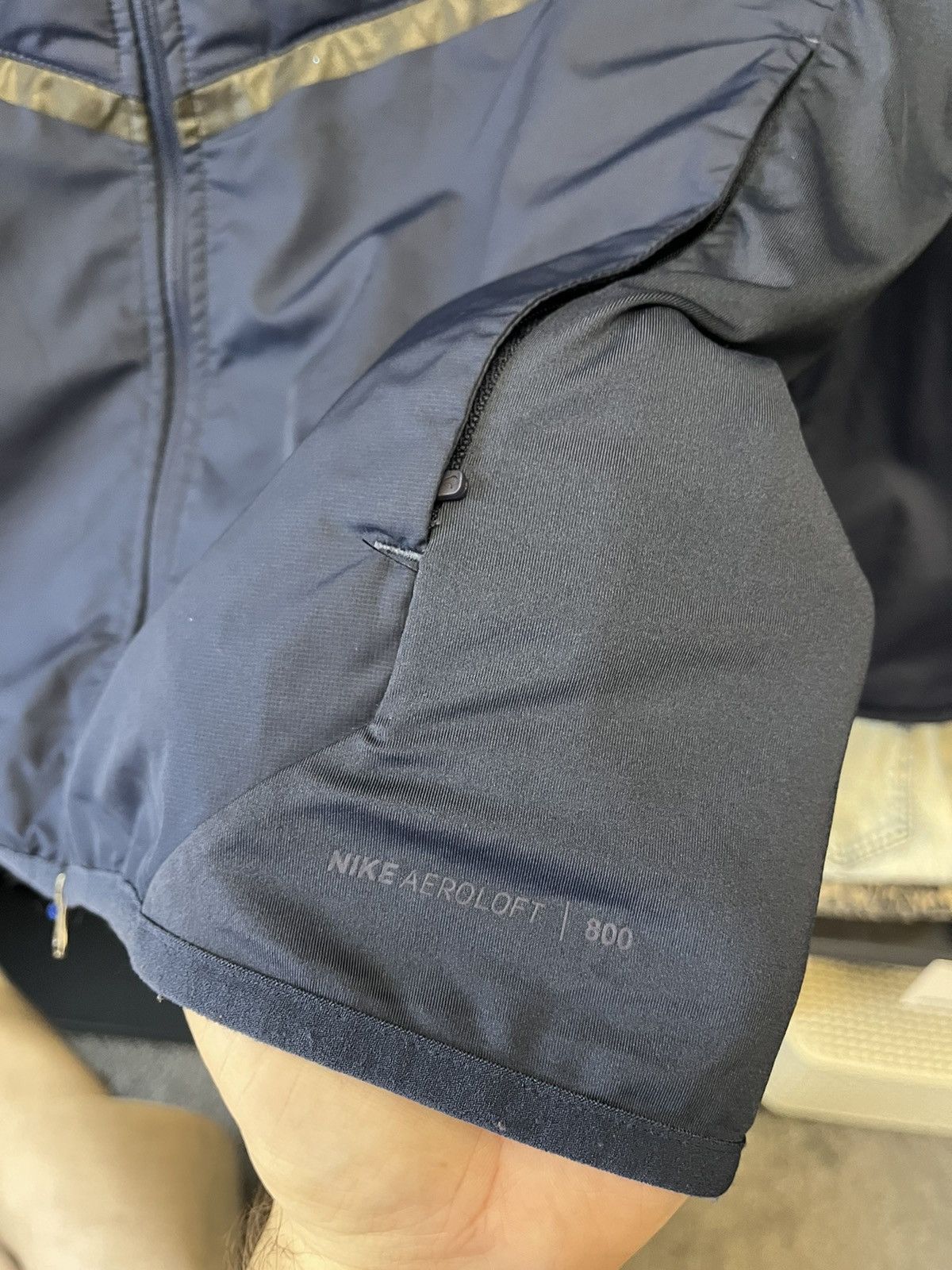 Gyakusou Nike Aeroloft 800 Running Light Jacket Size US M / EU 48-50 / 2 - 3 Thumbnail