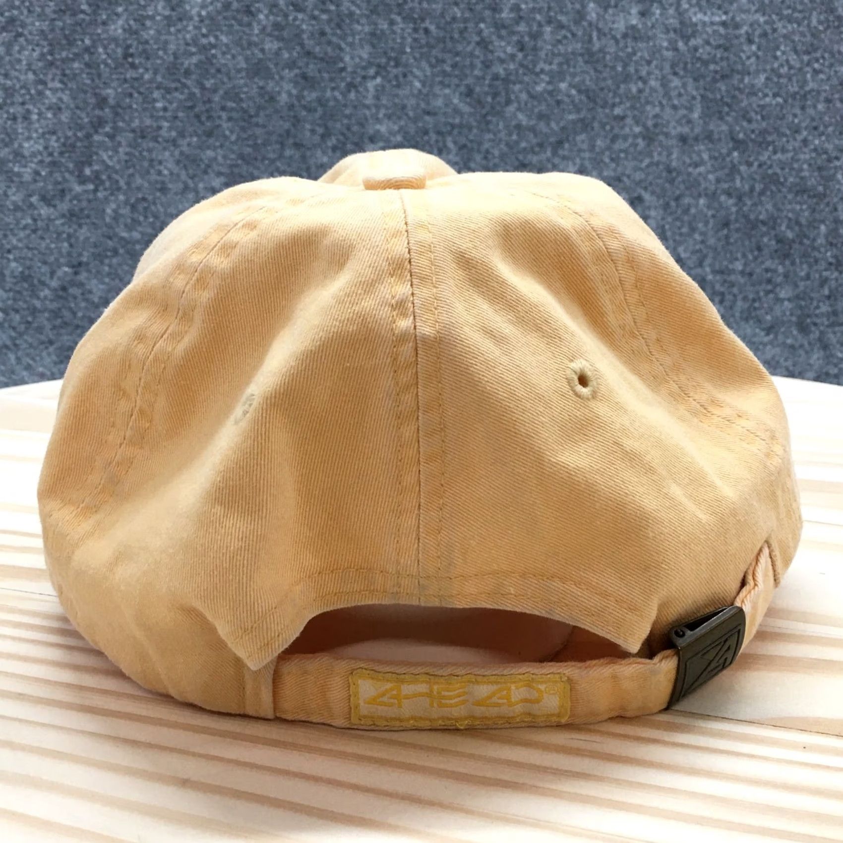 Vintage Ahead Catch The Spirit Baseball Hat Womens Yellow OS Adjustable Embroidered Logo Size ONE SIZE - 7 Thumbnail