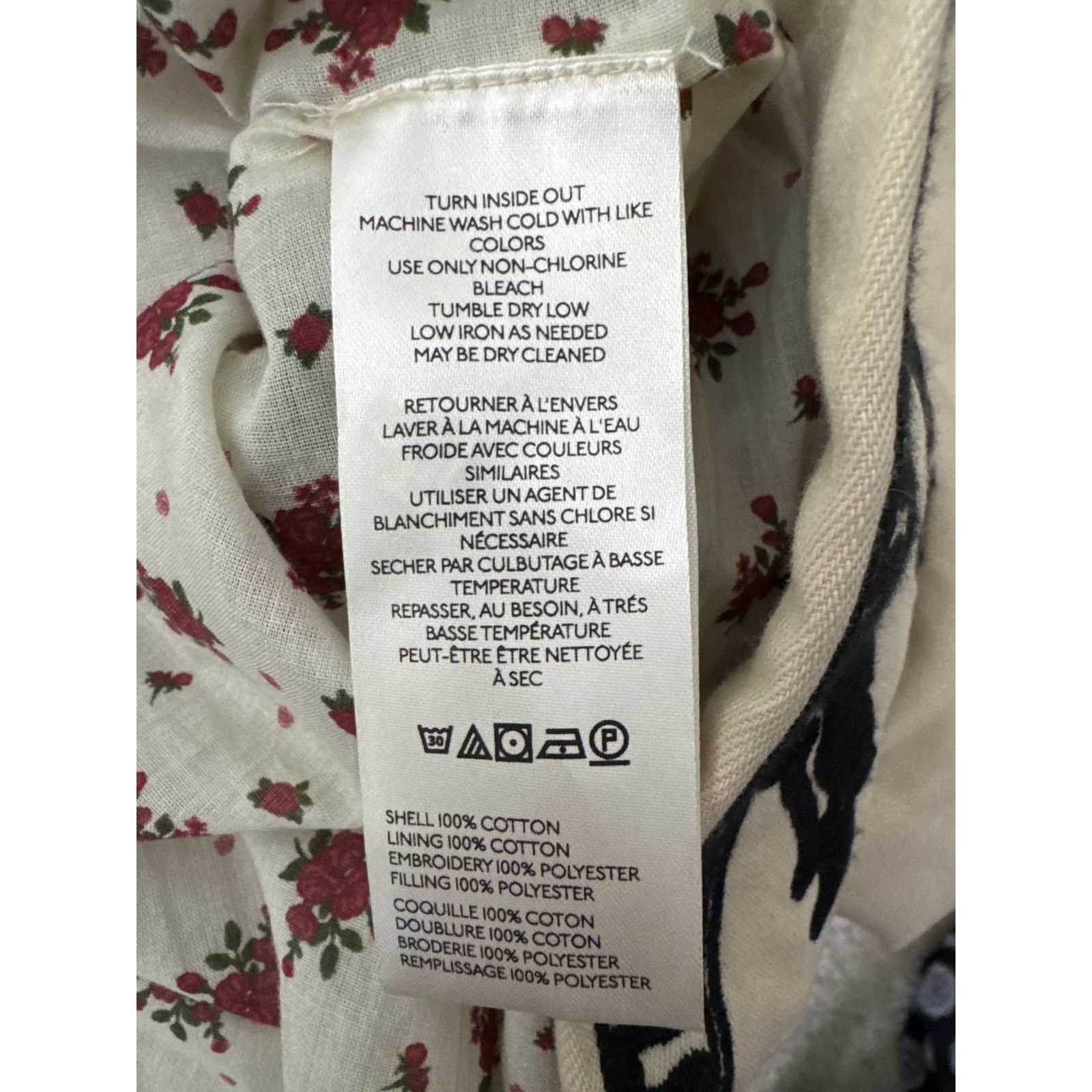 Free People FREE PEOPLE Bali Mabel Embroidered Cotton Jacket Cream Size S / US 4 / IT 40 - 8 Thumbnail