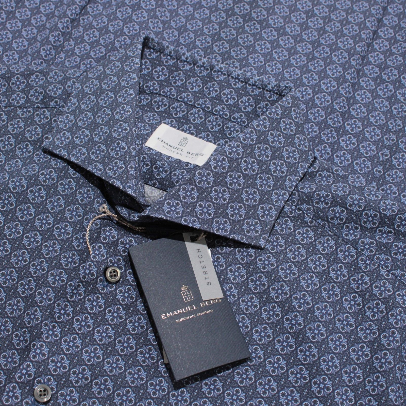 Other Emanuel Berg New with tags Shirt Size L US In Blue Size US L / EU 52-54 / 3 - 1 Thumbnail