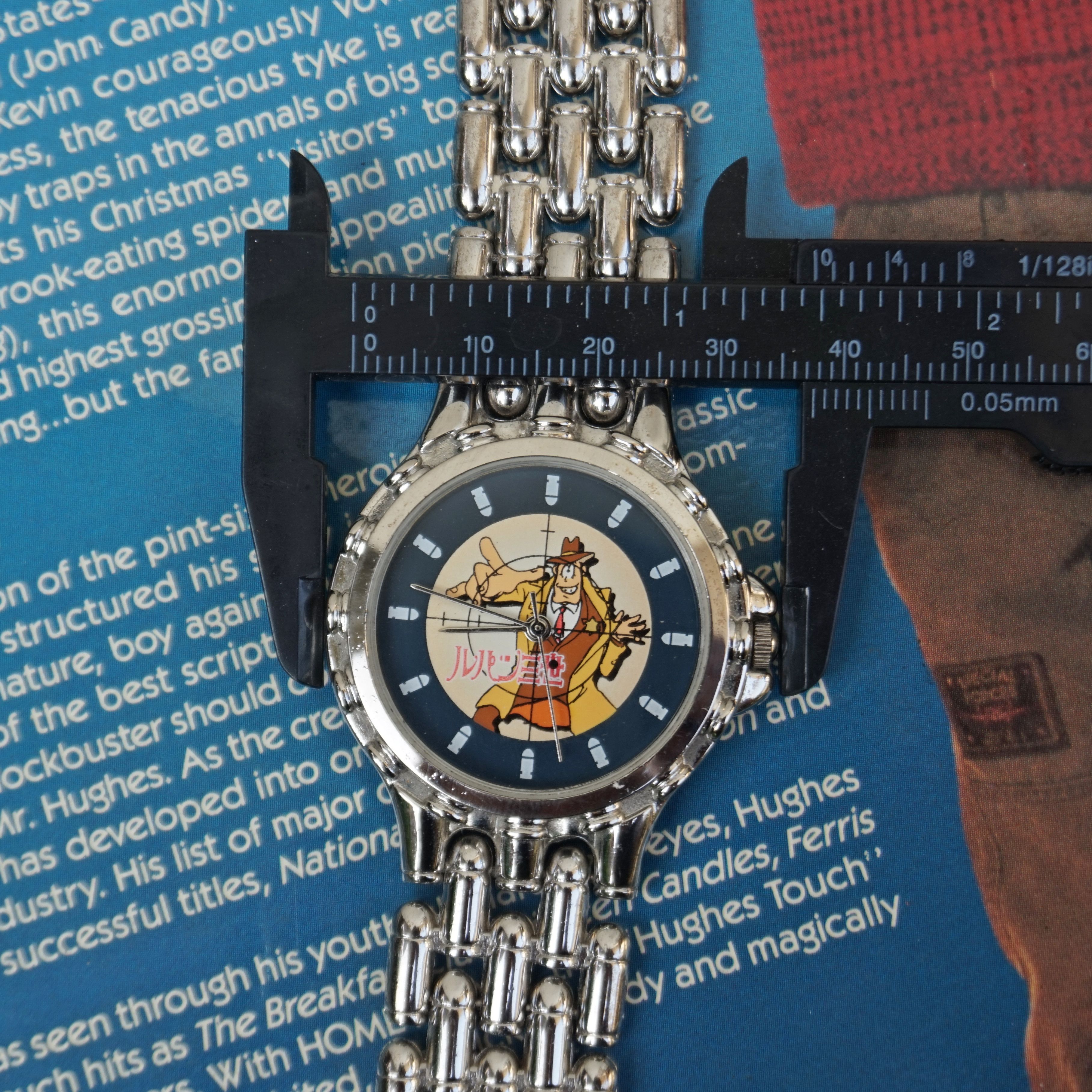 Vintage 90s Inspector Zenigata Lupin III wristwatch Japan Size ONE SIZE - 6 Thumbnail
