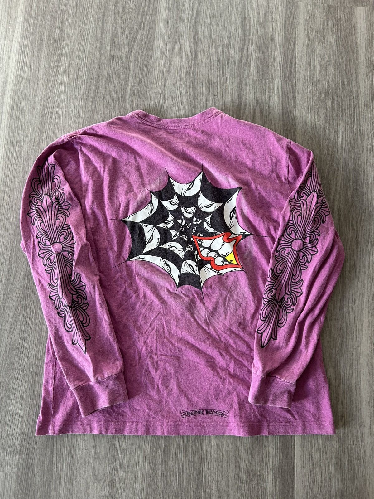 Chrome Hearts Chrome Hearts Matty Boy Shoulder Logo Thermal L/S T