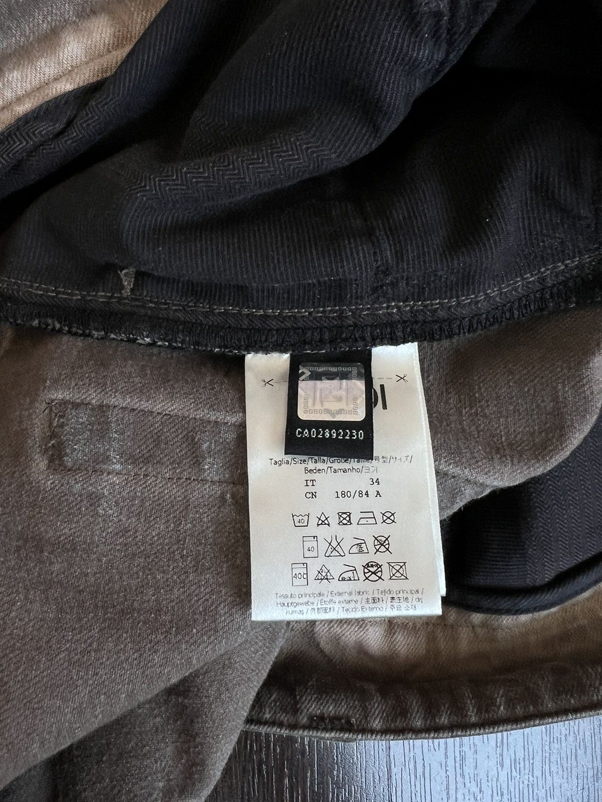 Fendi FENDI Jeans Pants Beige Size 34/34 Size US 34 / EU 50 - 14 Thumbnail