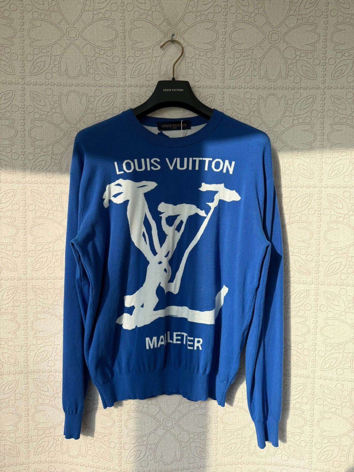 Louis Vuitton louis vuitton blue and white knit sweater Size US S / EU 44-46 / 1 - 1 Thumbnail