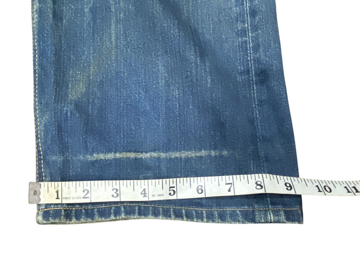 Edwin Vintage EDWIN Distressed Blue Jeans Size US 39 - 20 Thumbnail