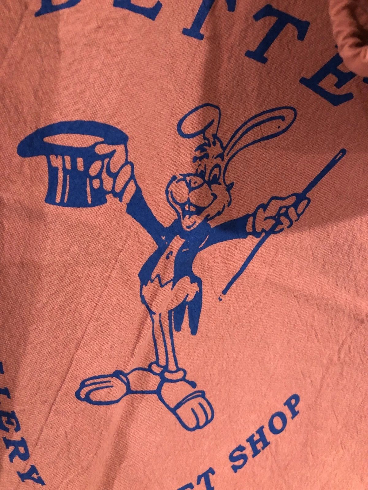 BetterTM Magic Rabbit Laundry Tote Bag Pink/Blue Size ONE SIZE - 3 Thumbnail