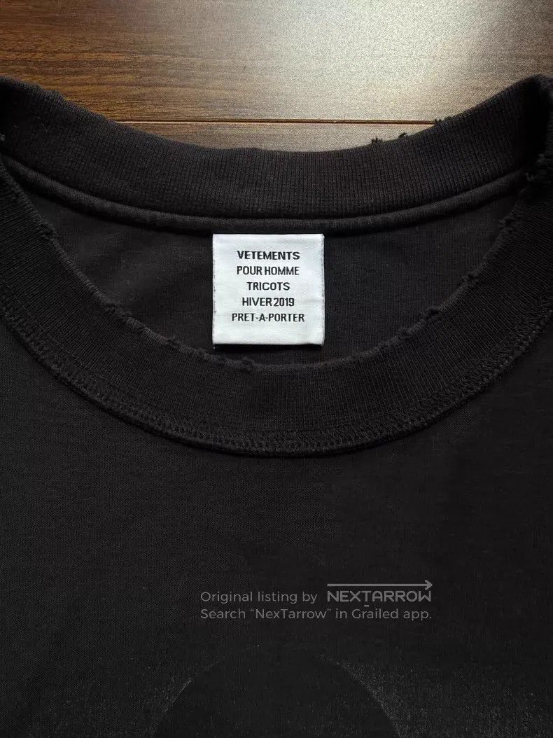 Vetements VETEMENTS Distressed Long Sleeve Size US XS / EU 42 / 0 - 2 Thumbnail