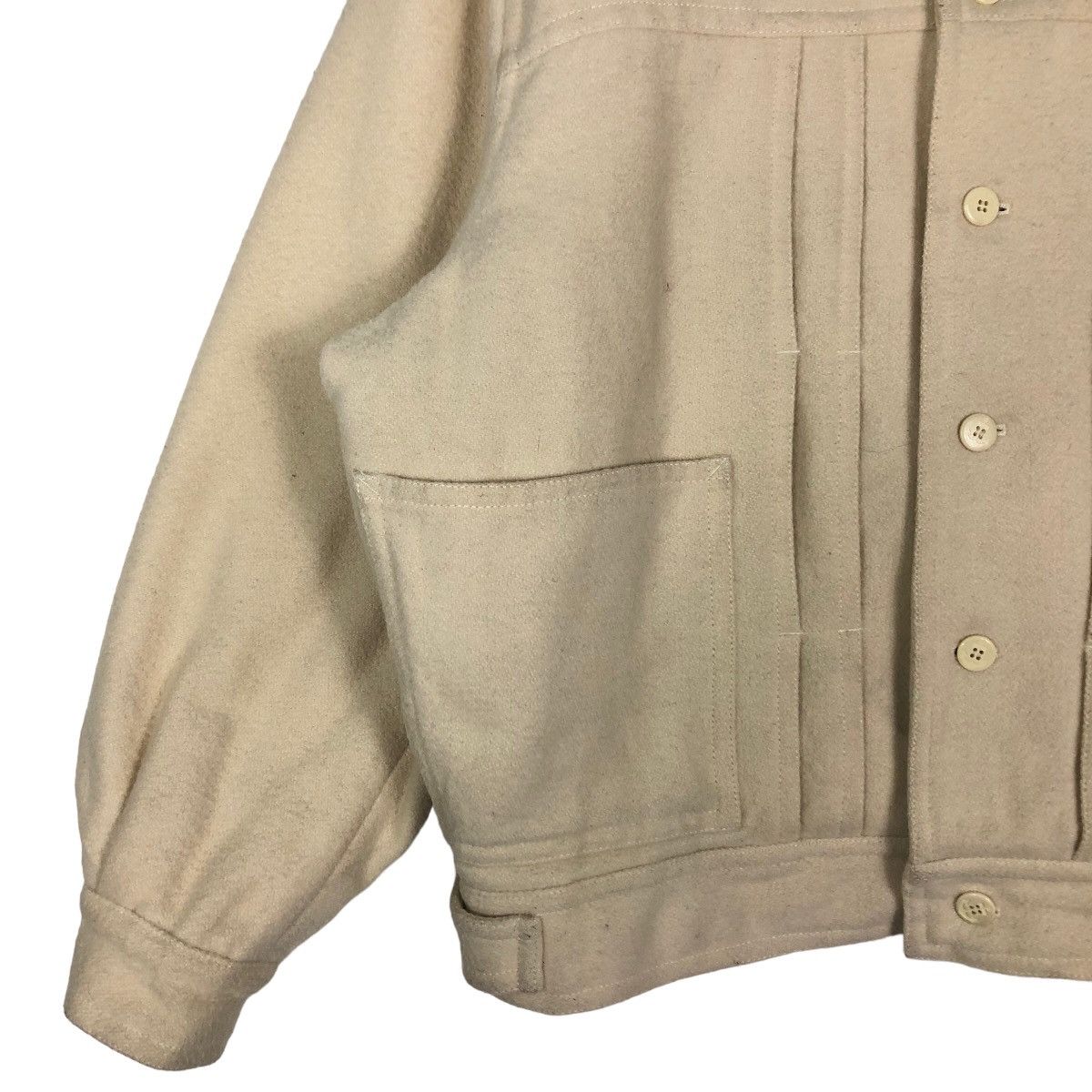 Vintage 🔥90’s Vintage Wool Bomber Jacket Bondage Geramoda Japan Size US M / EU 48-50 / 2 - 4 Thumbnail