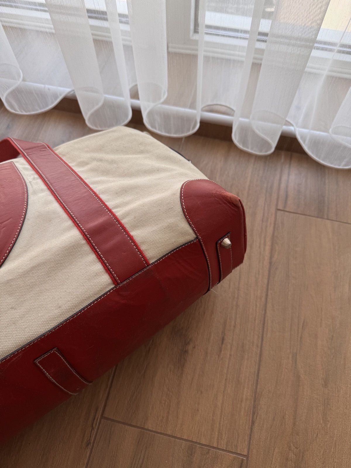 Other Vintage Ferrari Formula 1 Club Canvas & Leather Travel Bag Size ONE SIZE - 7 Thumbnail