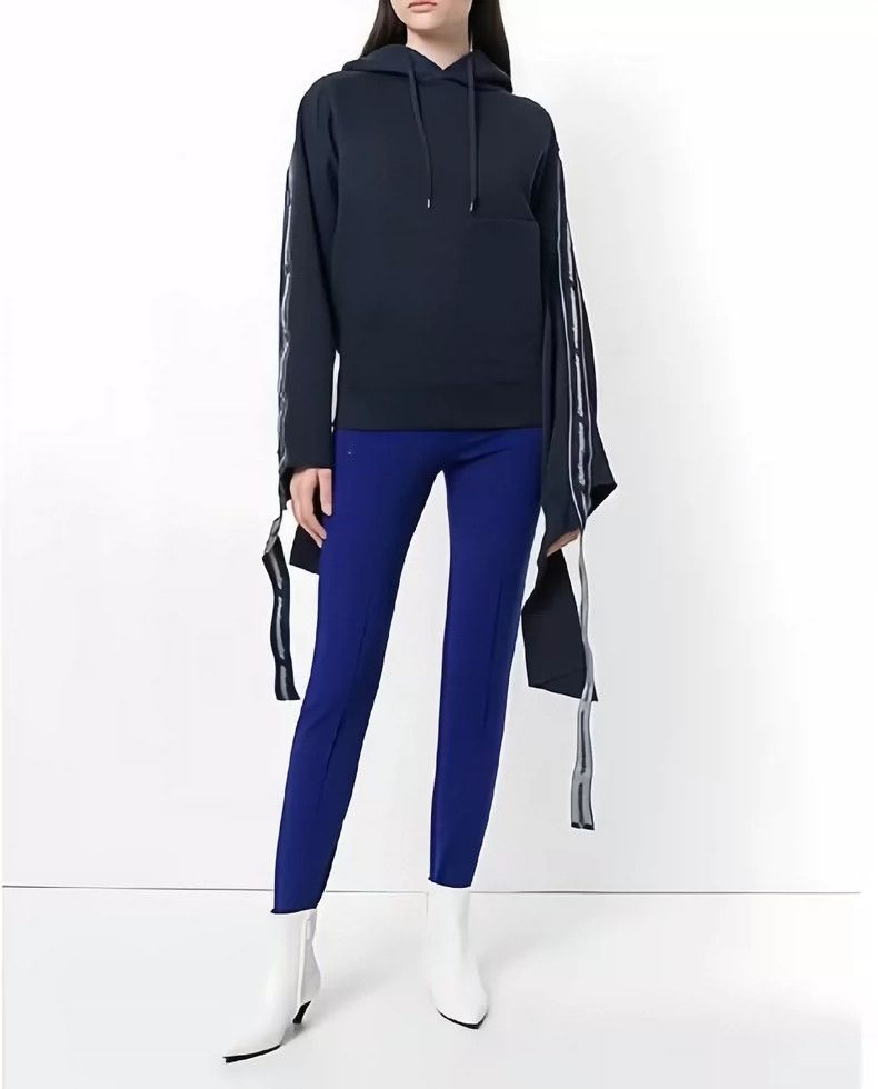 Vetements Vetements Navy Blue Ribbon Design Hoodie Oversize S Size Size US S / EU 44-46 / 1 - 4 Thumbnail