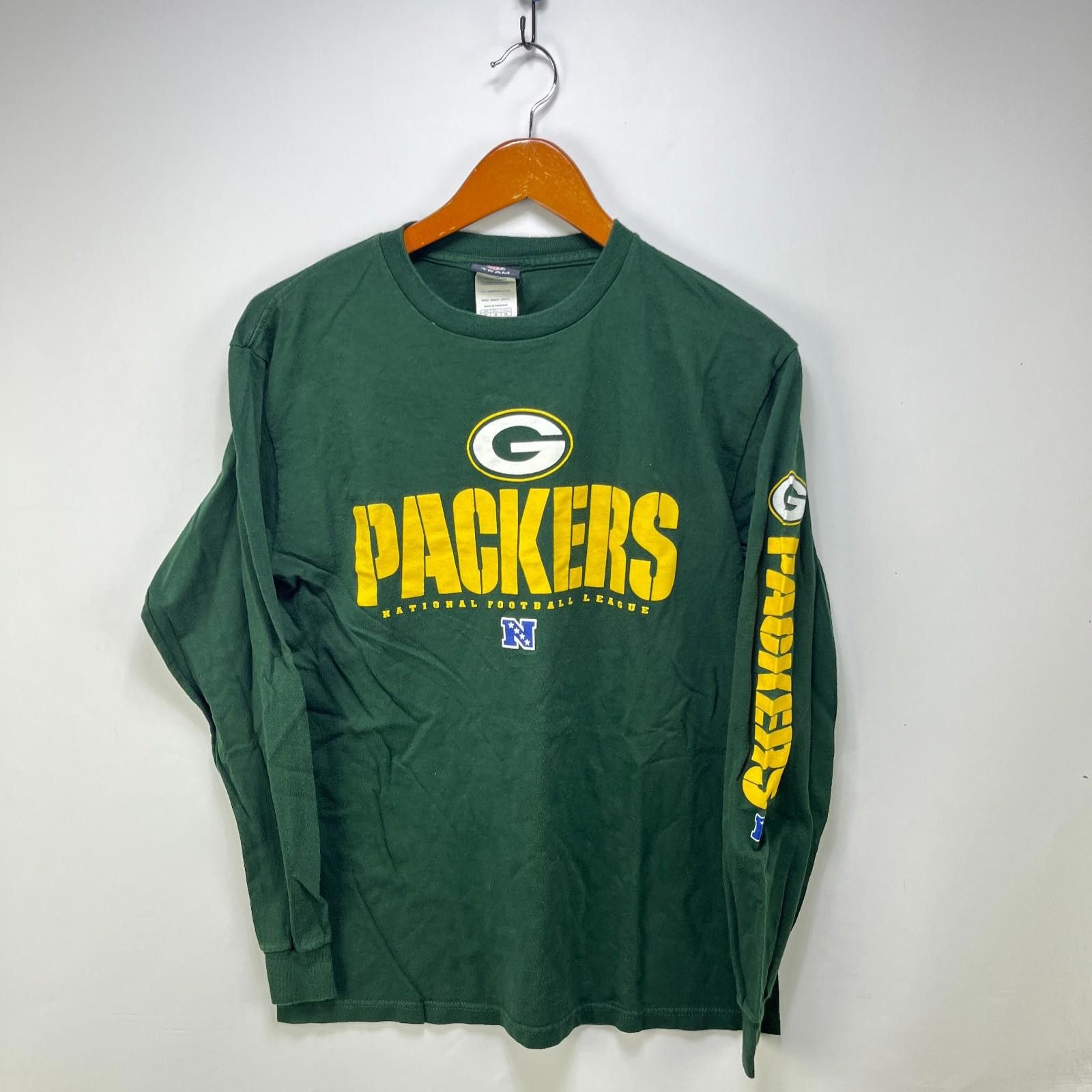 Other Vintage Green Bay Packers Long Sleeve Shirt Medium Size ONE SIZE - 1 Thumbnail