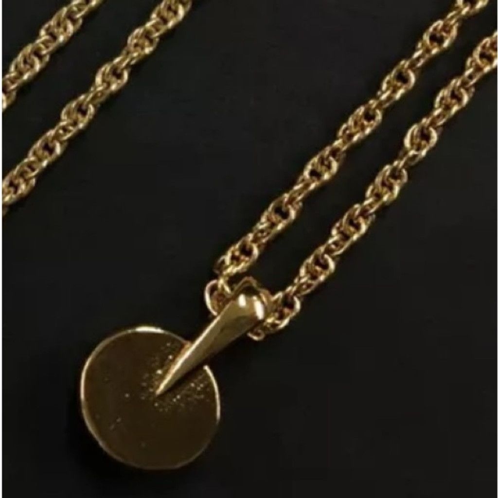 Nina Ricci Nina Ricci gold and crystal petite pendant necklace Size ONE SIZE - 7 Thumbnail