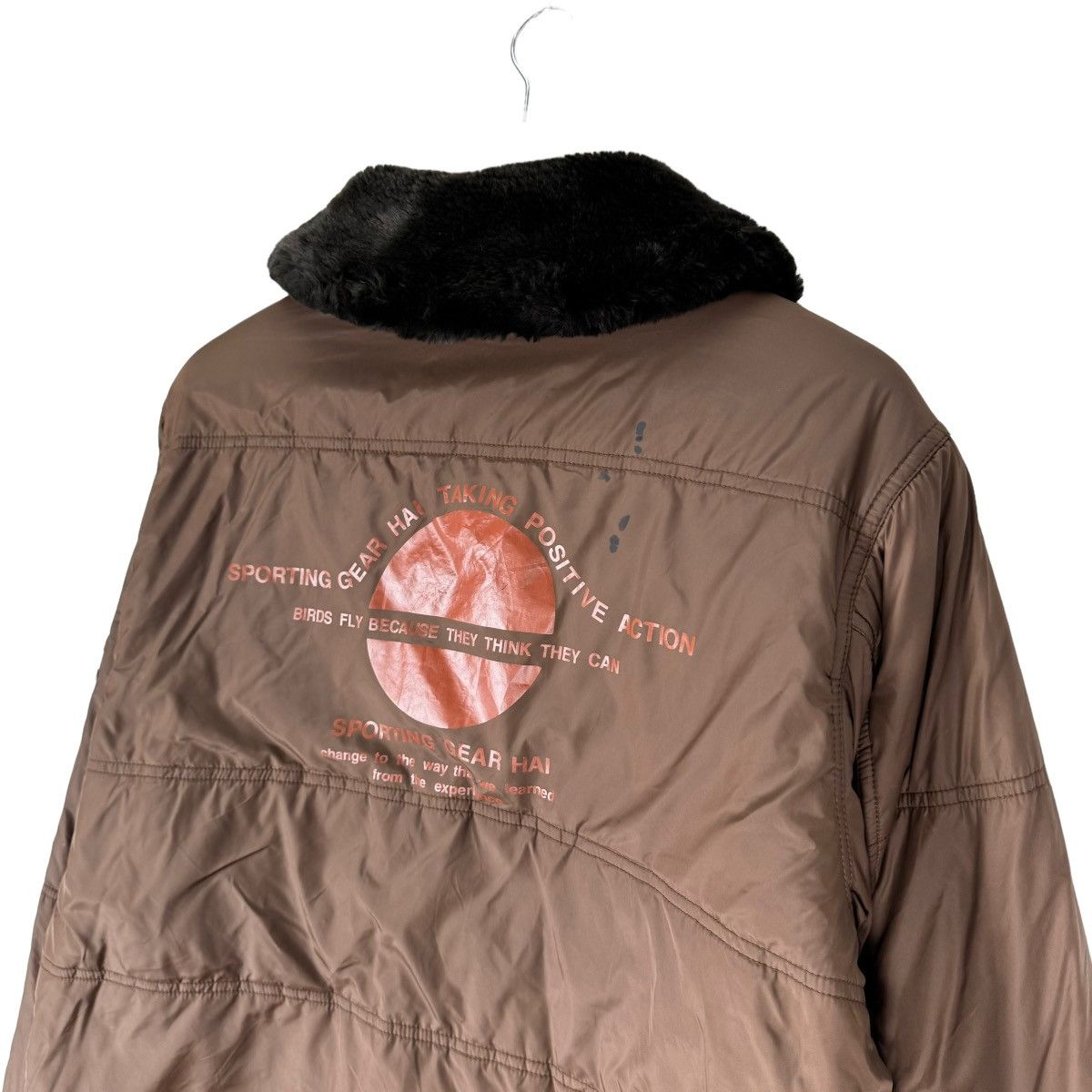 Hai Sporting Gear ☀️HAI SPORTING GEAR IS LIGHT PUFFER ATTACH FUR JACKET Size US M / EU 48-50 / 2 - 8 Thumbnail