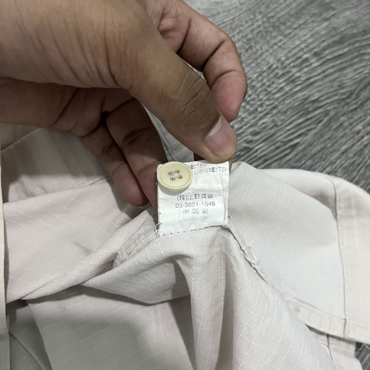 Japanese Brand Dragon Shirt By UENO SHOKAI Ripstop Material Size US L / EU 52-54 / 3 - 8 Thumbnail