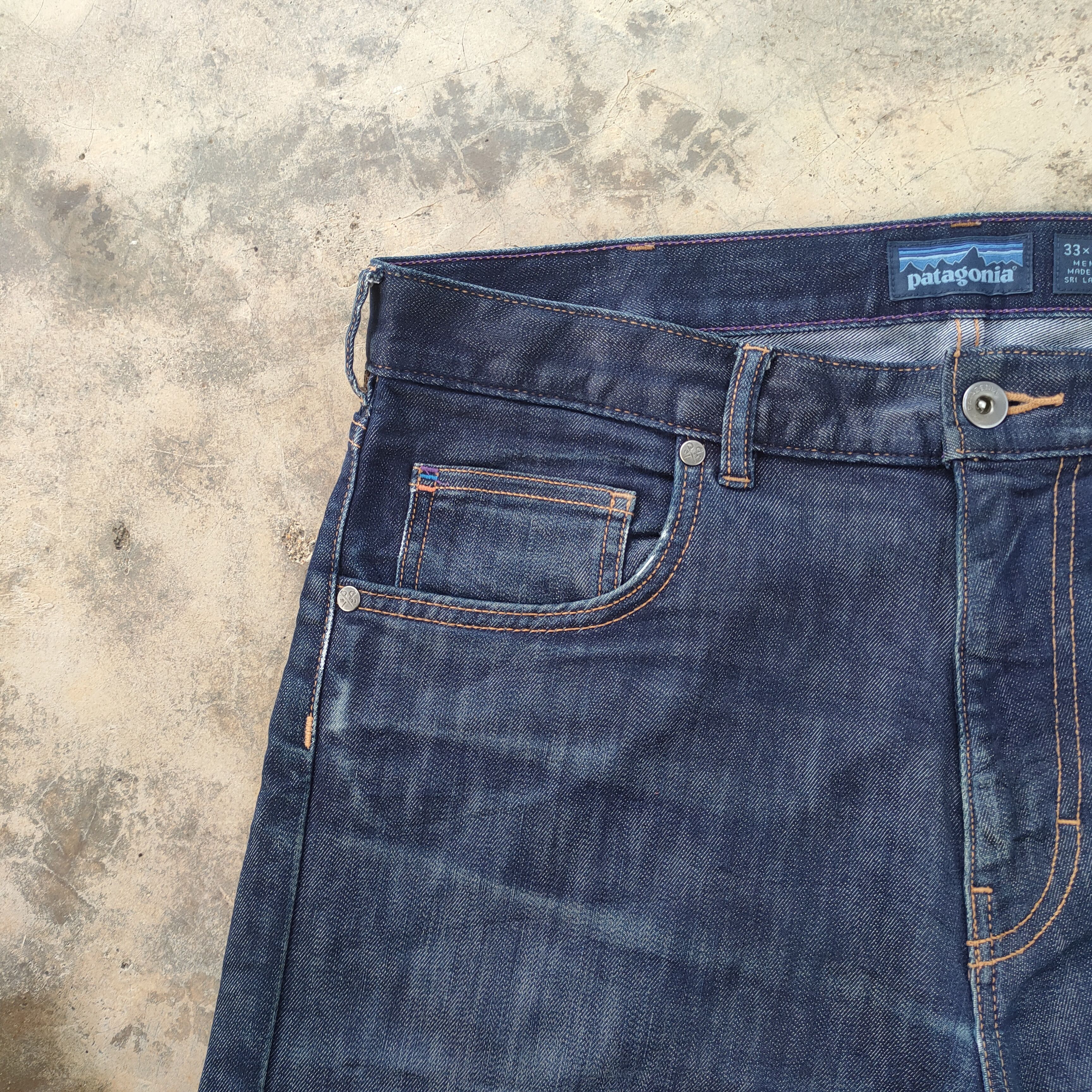 Patagonia VINTAGE PATAGONIA DENIM FADED RIPEP JEANS PANTS Size US 34 / EU 50 - 6 Thumbnail