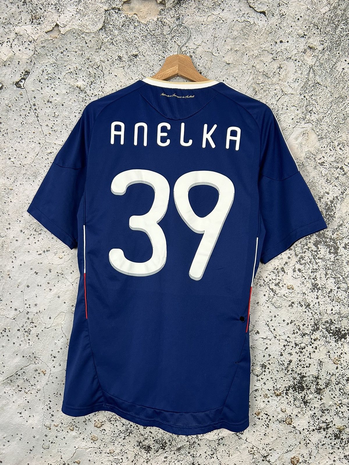 Adidas Vintage Anelka France 2010 Soccer Jersey Football Rare Size US M / EU 48-50 / 2 - 1 Thumbnail