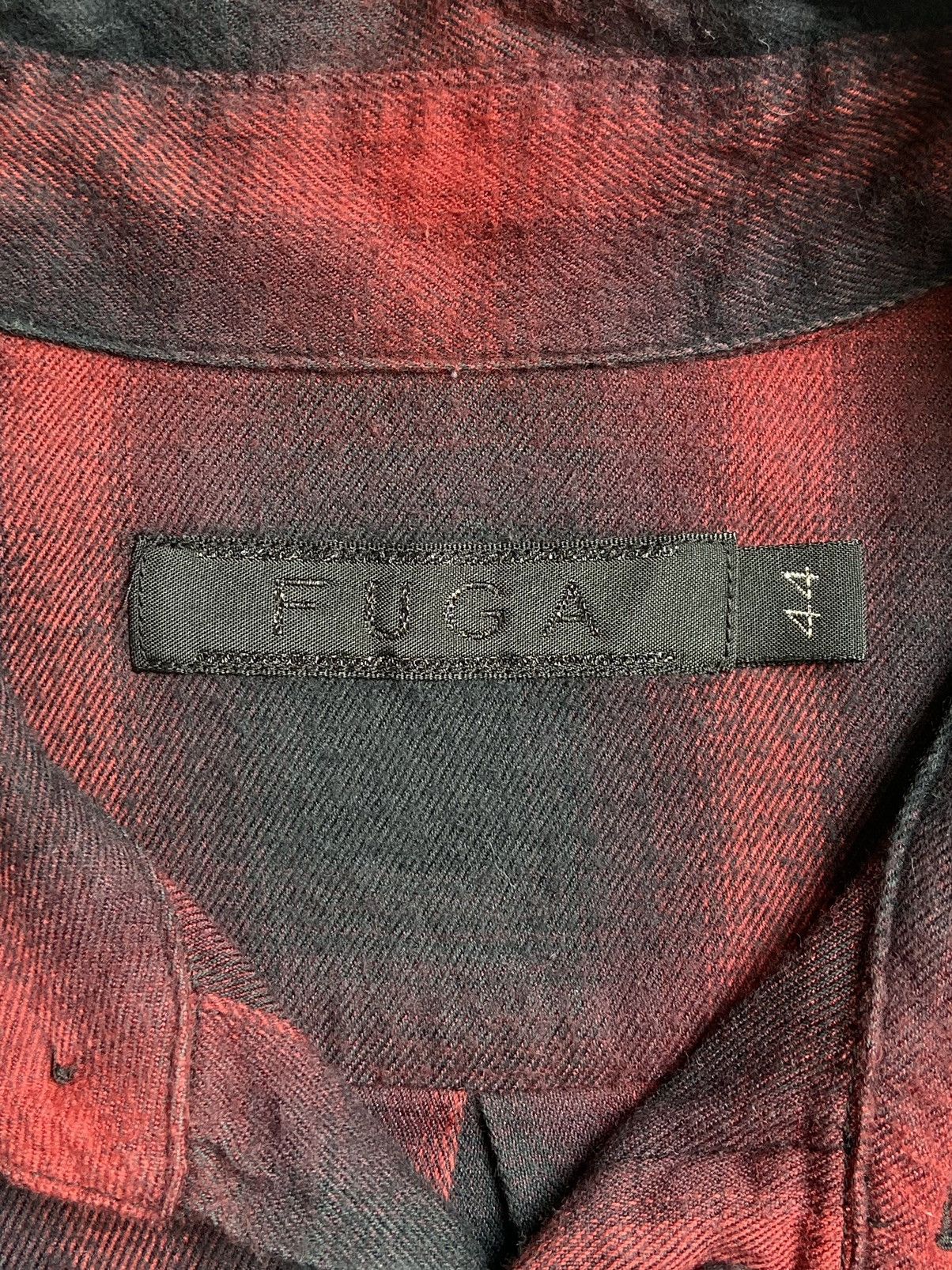 GOSTAR DE FUGA × If Six Was Nine × Japanese Brand FUGA Plaid Flanel Shirt Size US S / EU 44-46 / 1 - 12 Thumbnail