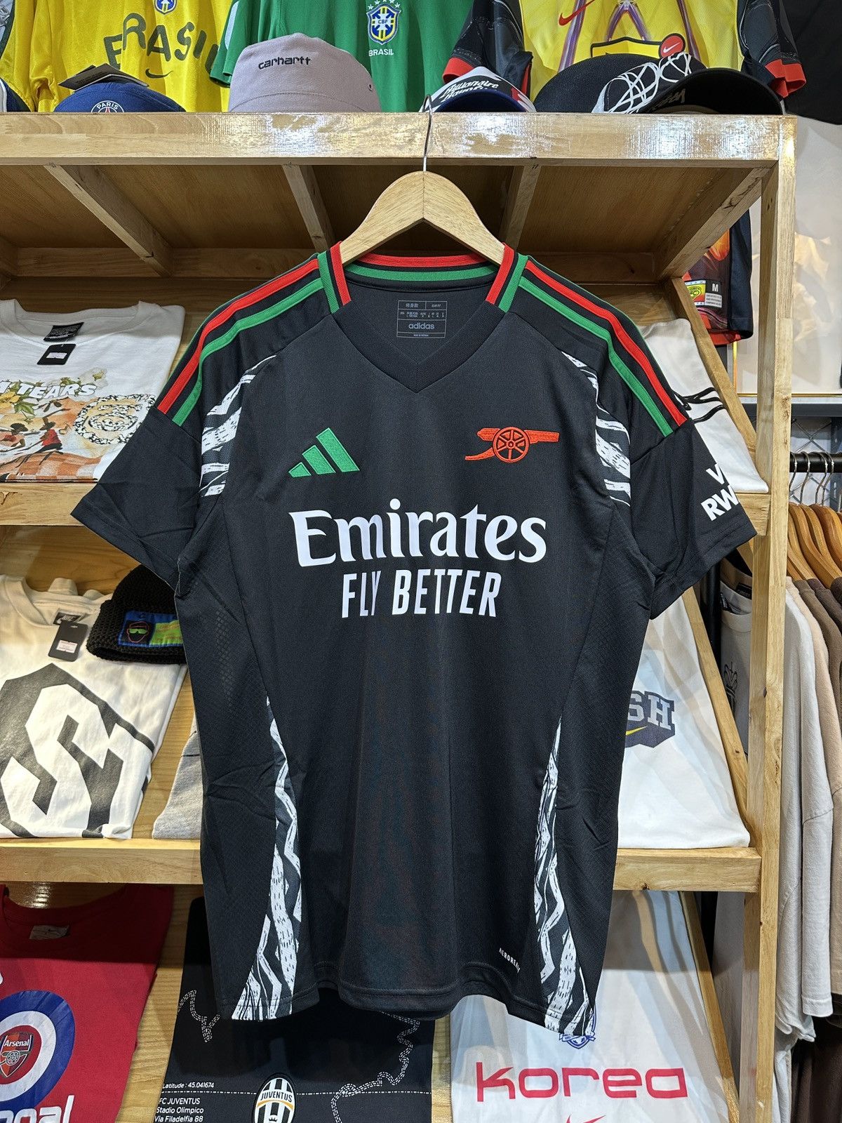 Adidas Arsenal 2024-25 Away Adidas Jersey Size US L / EU 52-54 / 3 - 1 Thumbnail