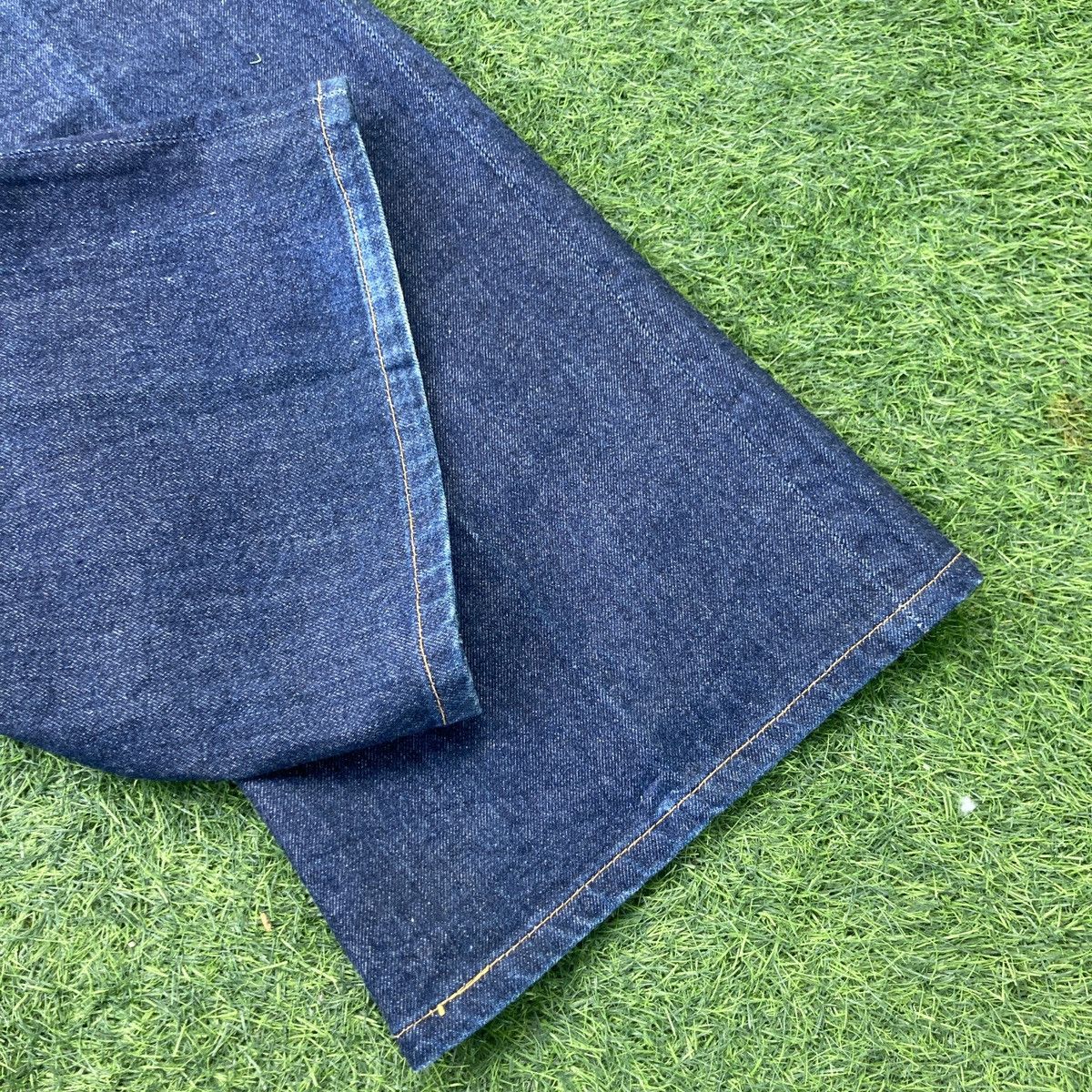 Edwin × Vintage VINTAGE EDWIN BUSHPANT ZIP TALON DISTRESSED JEANS Size US 31 - 6 Thumbnail