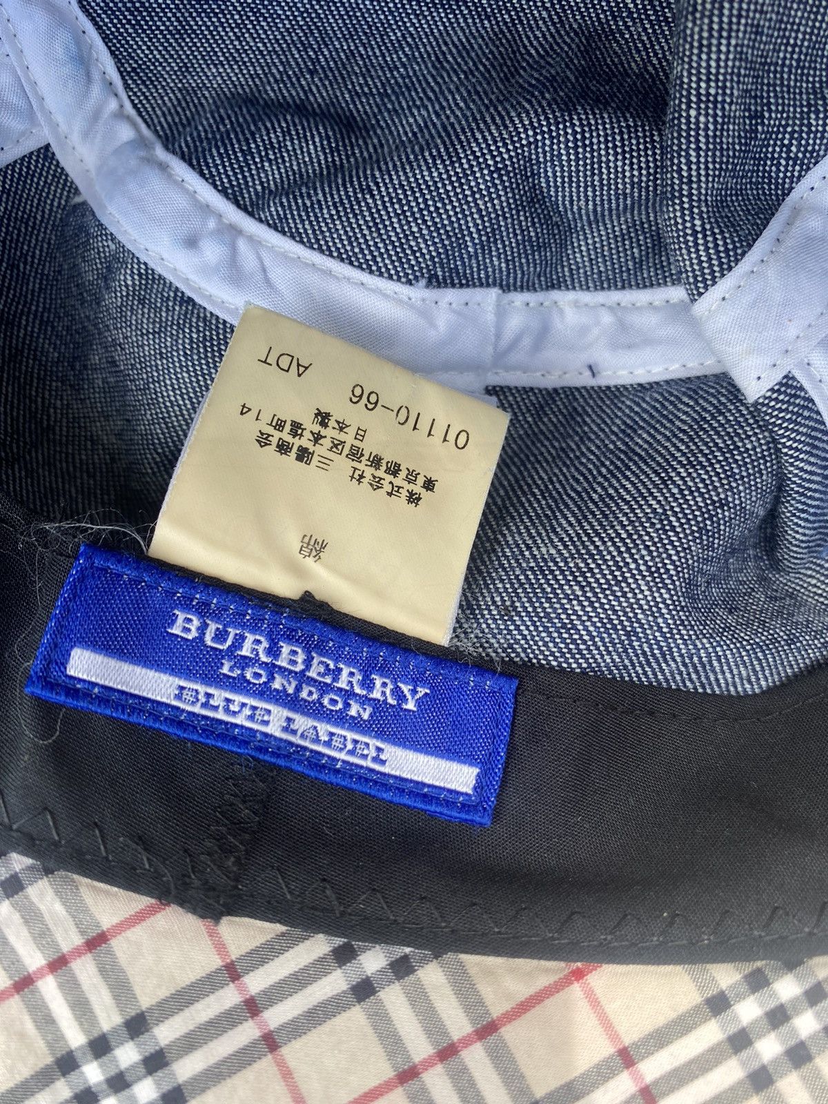 Burberry Burberry Denim Hat Size ONE SIZE - 6 Thumbnail